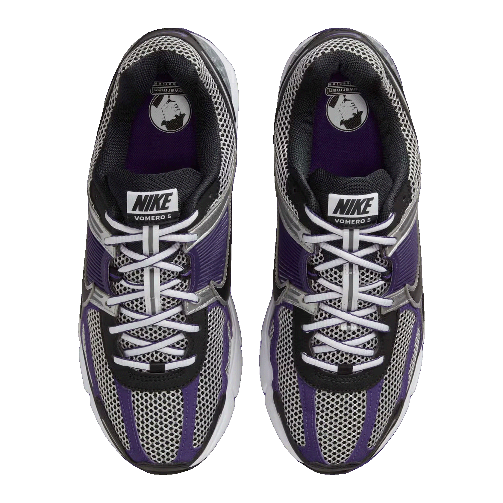 Nike Zoom Vomero 5 Metallic Silver Court Purple Oben IM2220-095