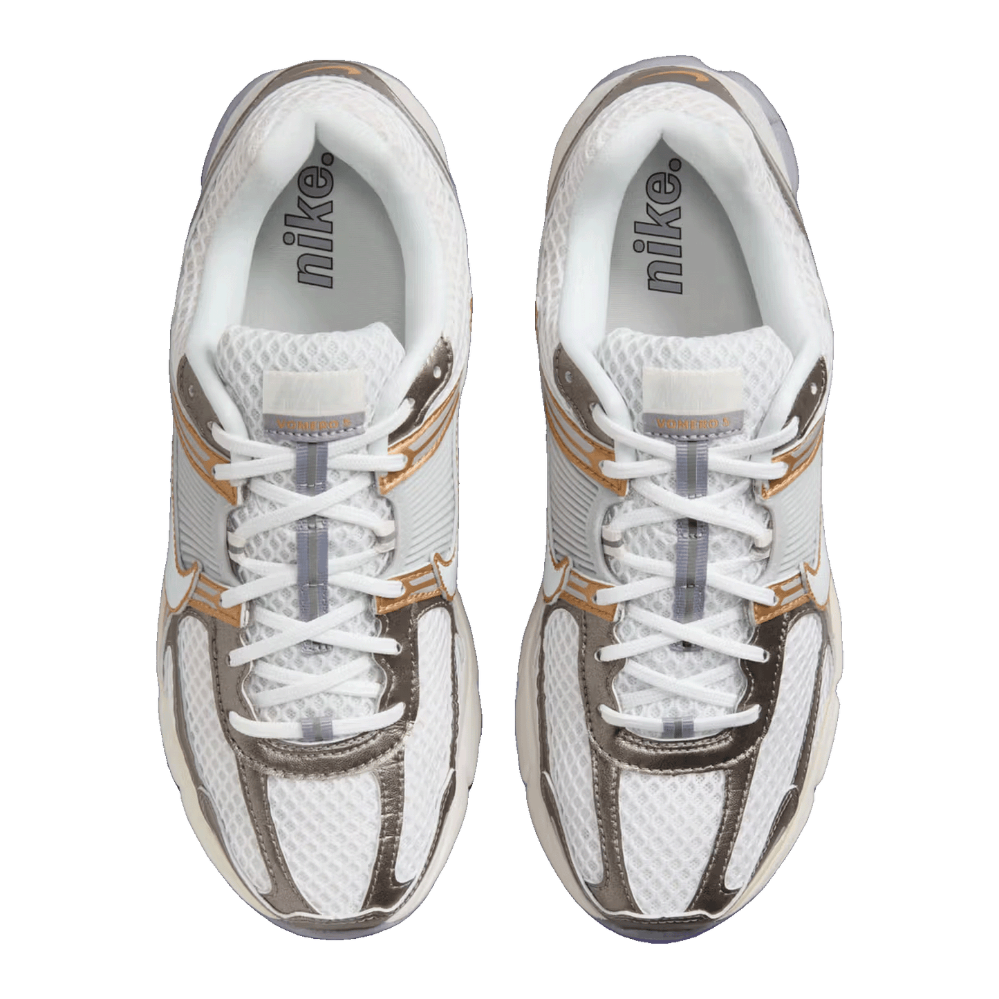 Nike Zoom Vomero 5 Platinum Tint Metallic Gold Oben HJ7247-099