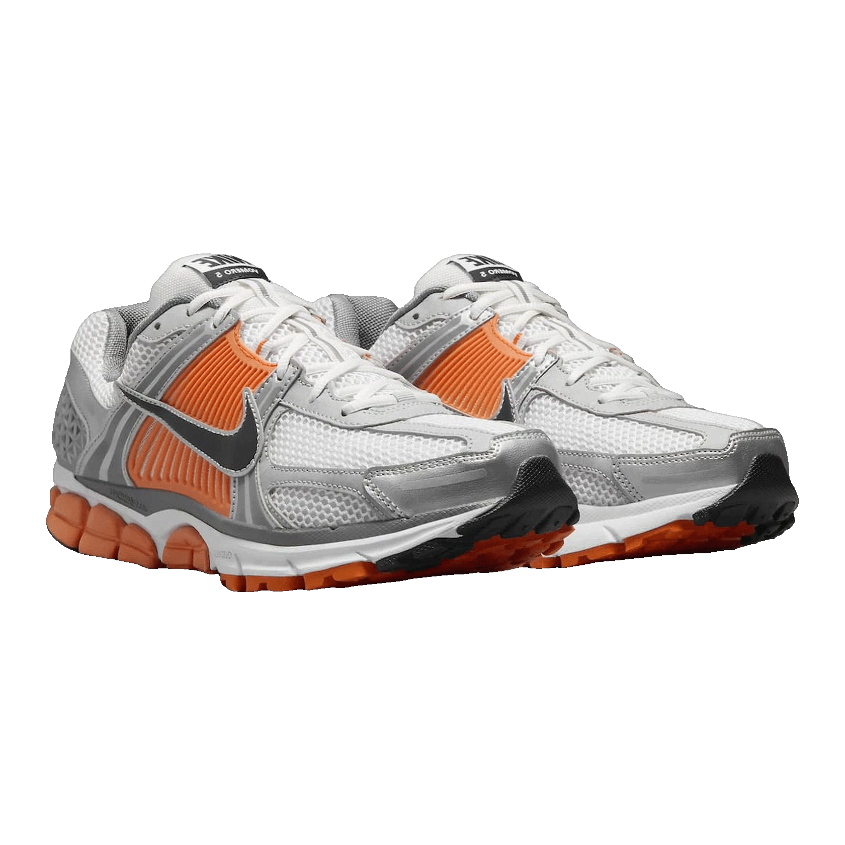 Nike Zoom Vomero 5 Platinum Tint Safety Orange Side FJ4151-002
