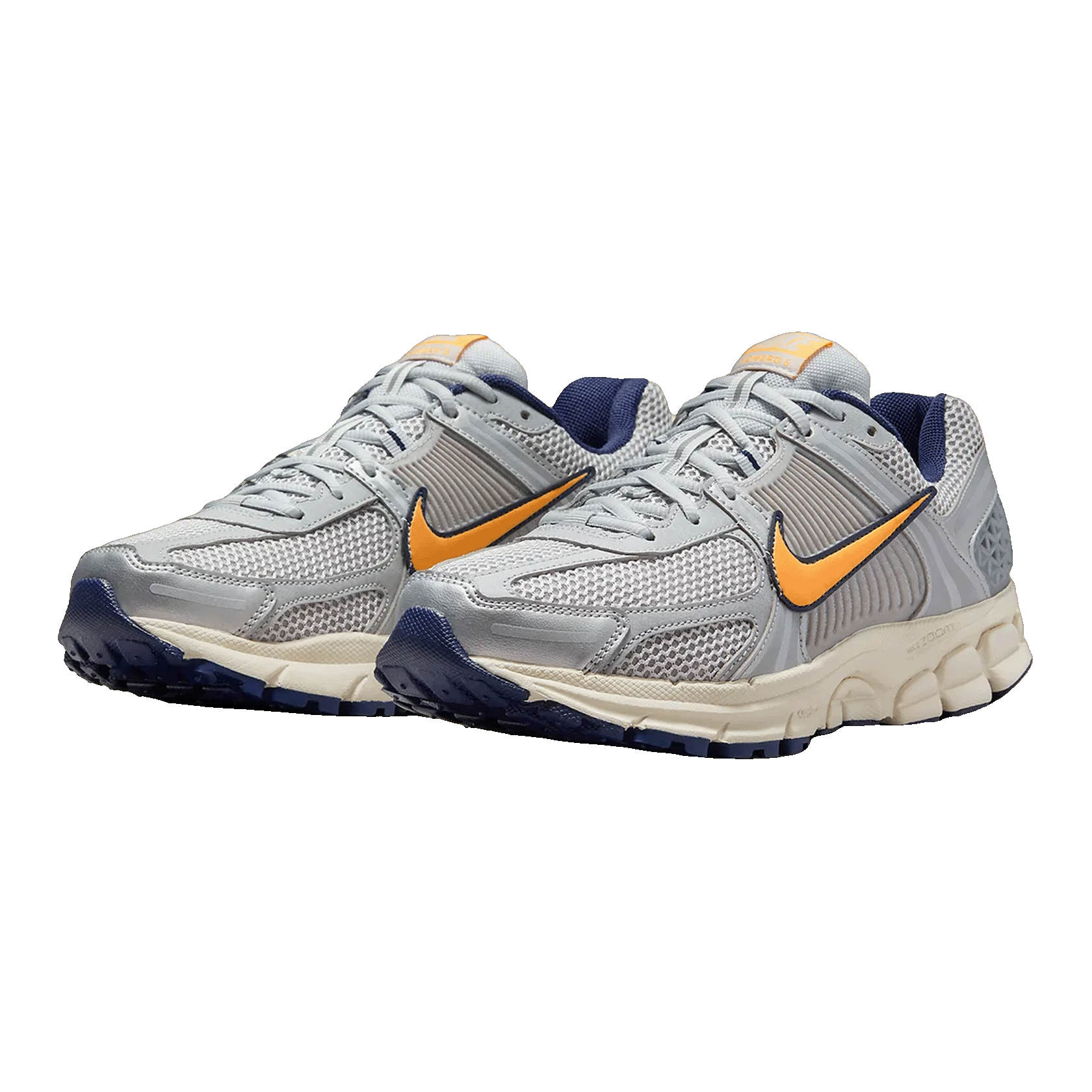 Nike Zoom Vomero 5 Pure Platinum Laser Orange Side FJ4151-001