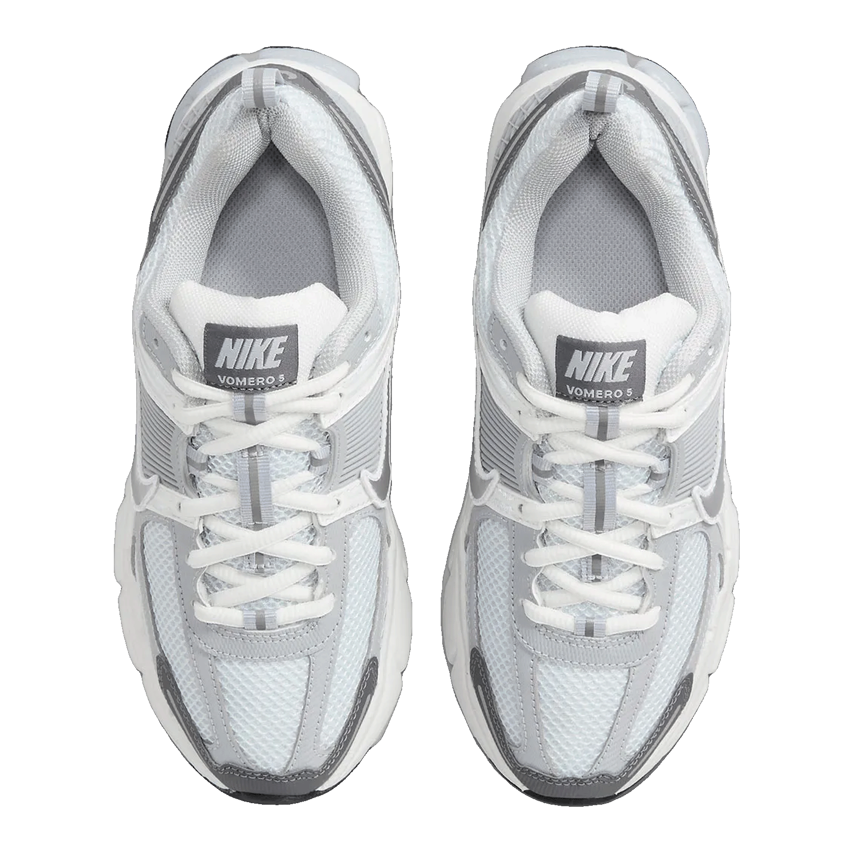 Nike Zoom Vomero 5 Pure Platinum Metallic Silver (GS) Oben HF6998-002