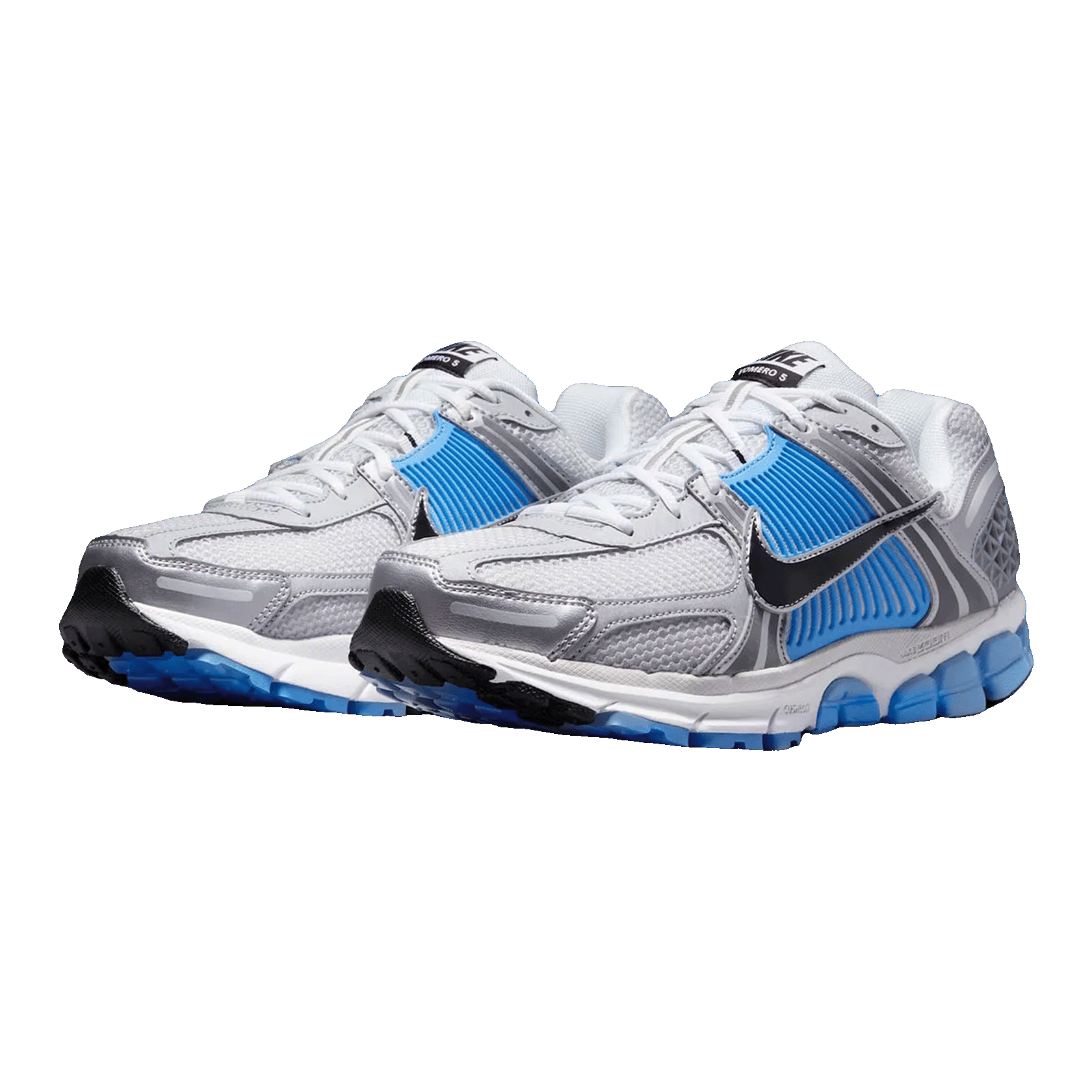 Nike Zoom Vomero 5 Pure Platinum University Blue Side FJ4151-101