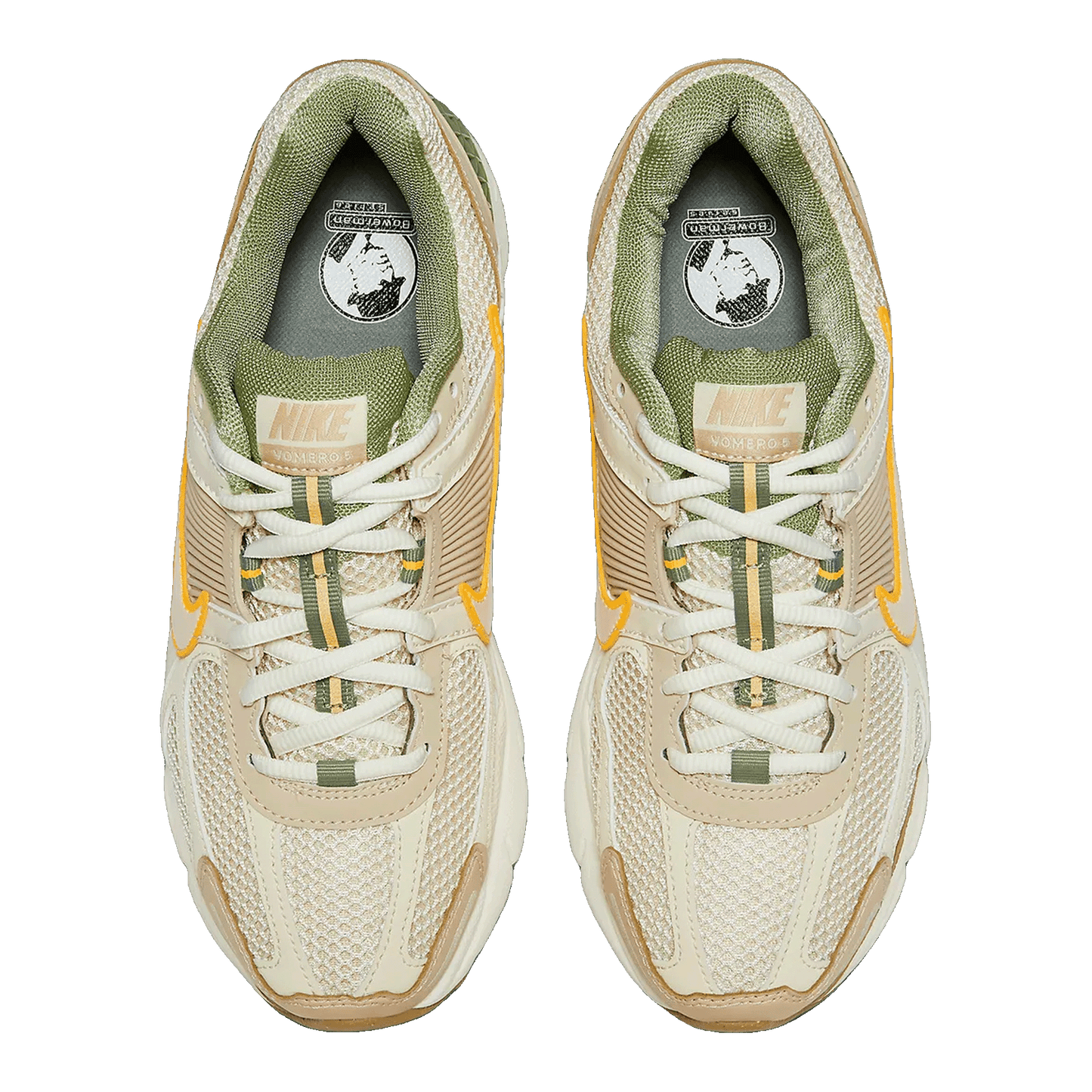 Nike Zoom Vomero 5 Sail Laser Orange Medium Olive (W) Oben FQ6868-181