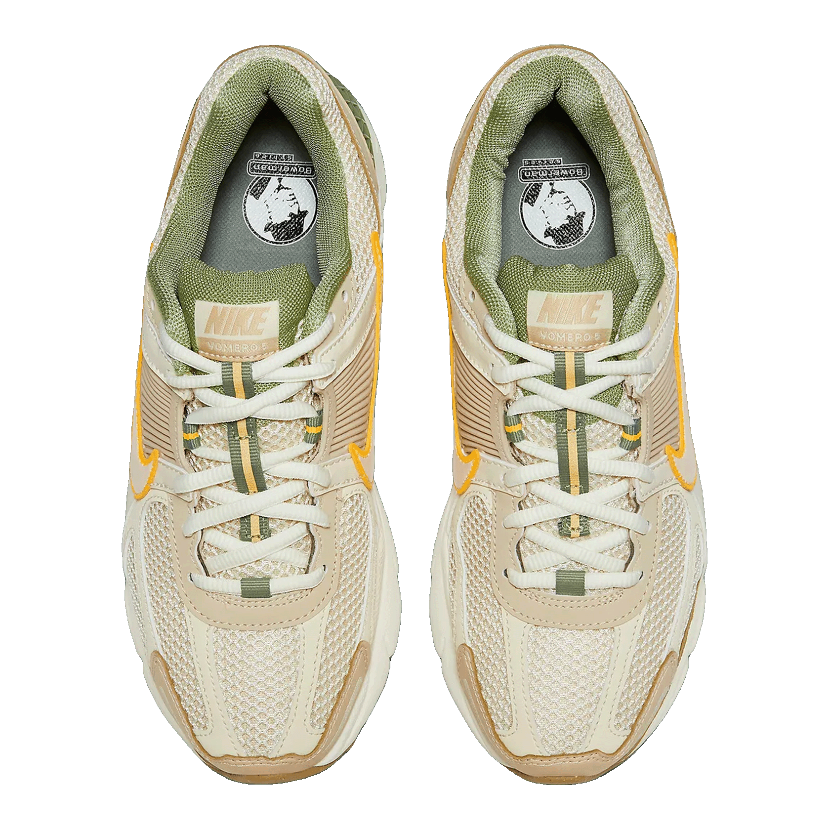 Nike Zoom Vomero 5 Sail Laser Orange Medium Olive (W) Oben FQ6868-181