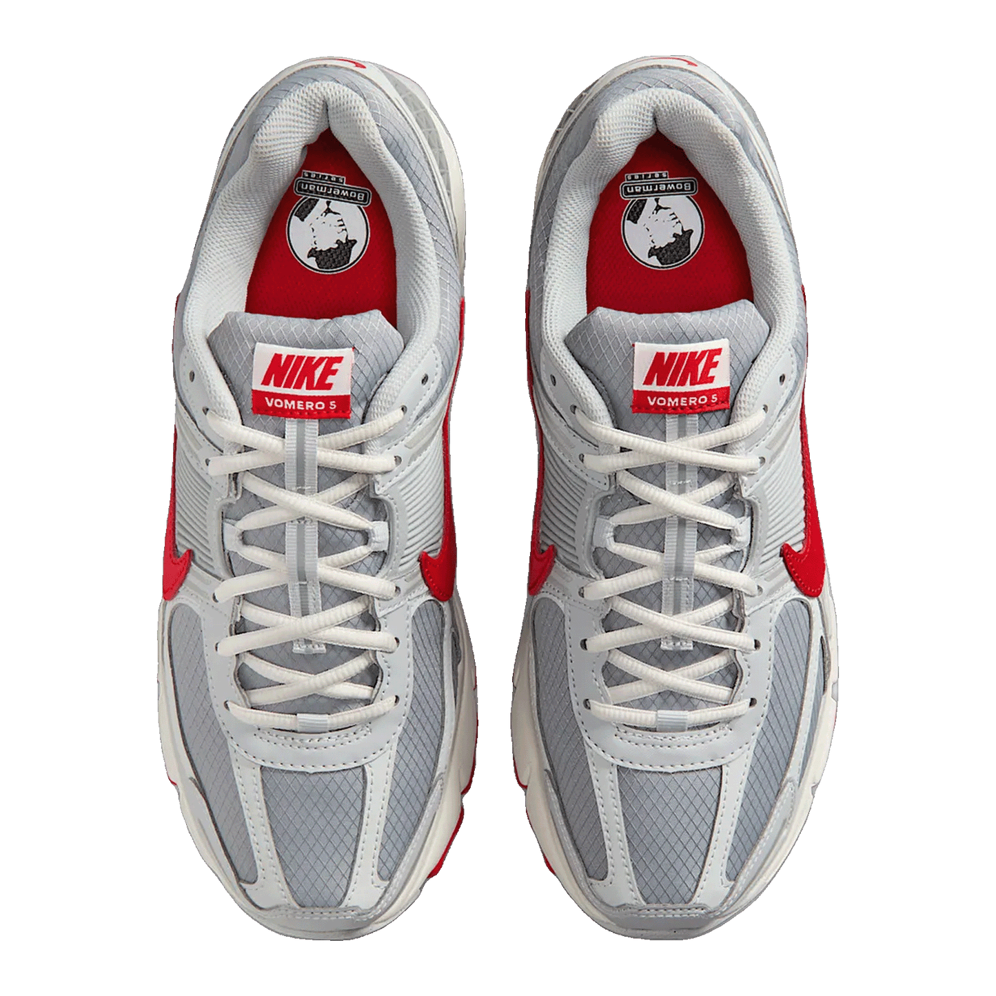 Nike Zoom Vomero 5 SE Grey Fog University Red Oben IQ6589-001