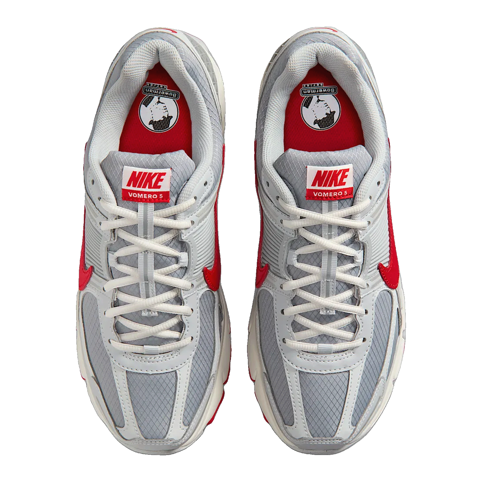Nike Zoom Vomero 5 SE Grey Fog University Red Oben IQ6589-001