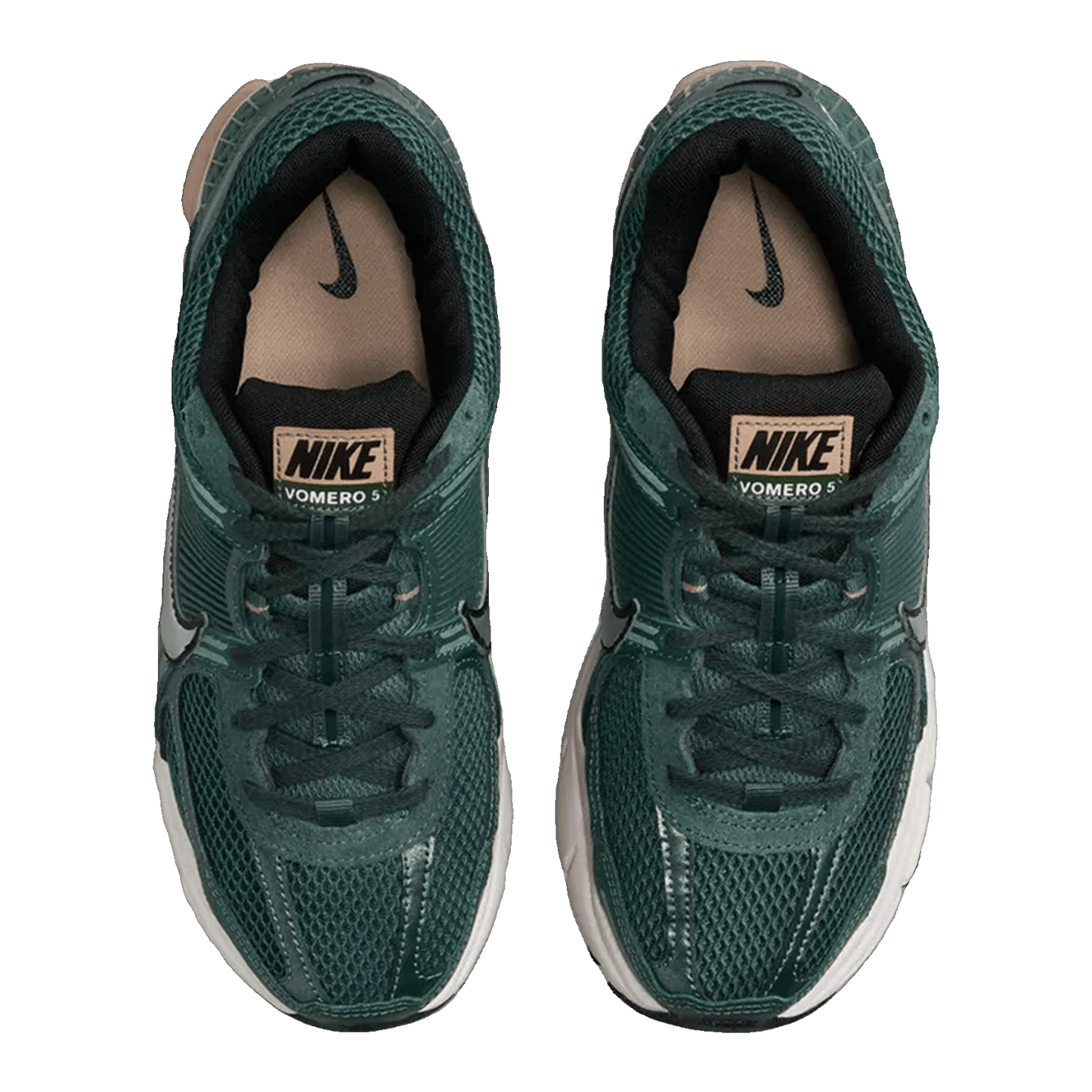 Nike Zoom Vomero 5 Vintage Green Light Orewood Brown Hemp Chrome (W) Oben FN6742-300