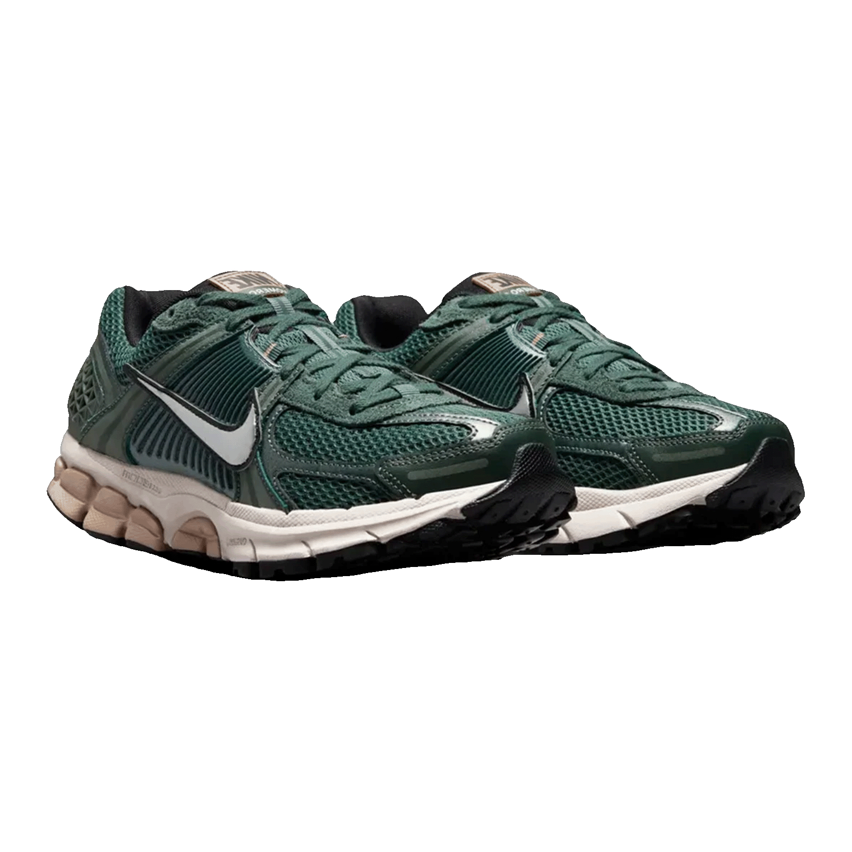 Nike Zoom Vomero 5 Vintage Green Light Orewood Brown Hemp Chrome (W) Side FN6742-300
