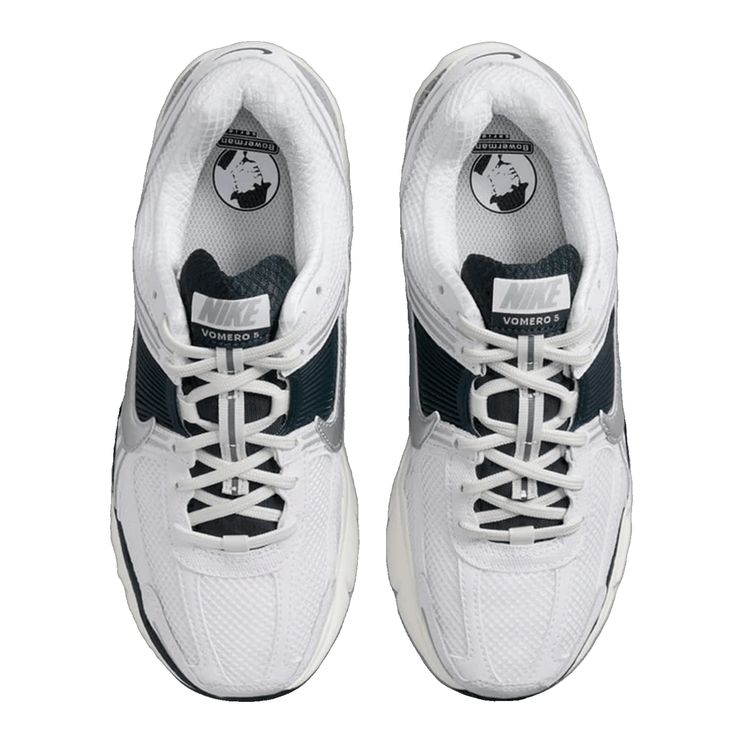 Nike Zoom Vomero 5 White Armory Navy (W) Oben HV2412-100