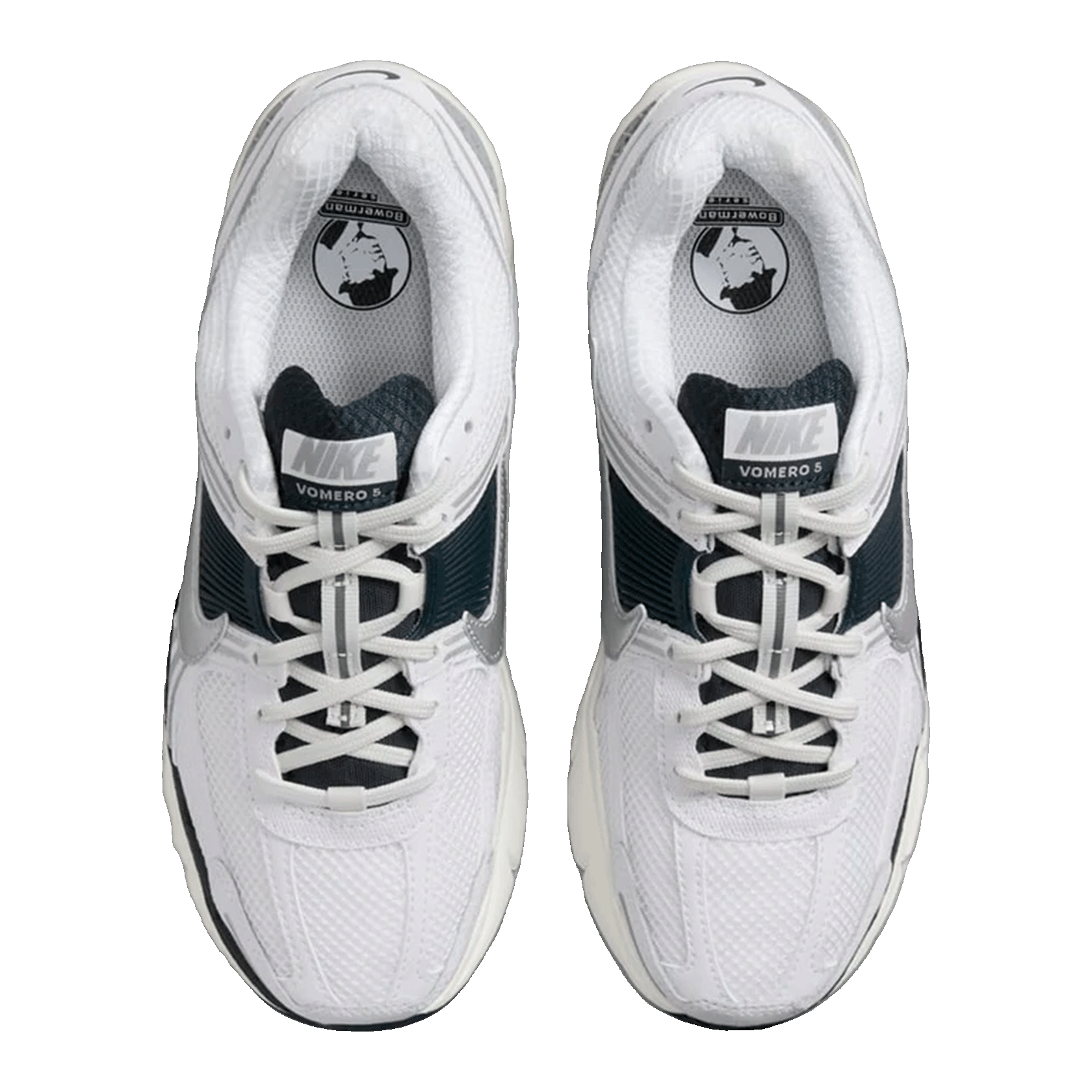 Nike Zoom Vomero 5 White Armory Navy (W) Oben HV2412-100