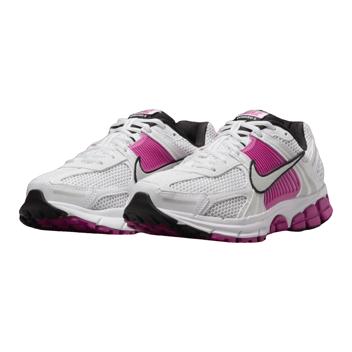Nike Zoom Vomero 5 White Hot Fuchsia (W) Side FJ2028-100