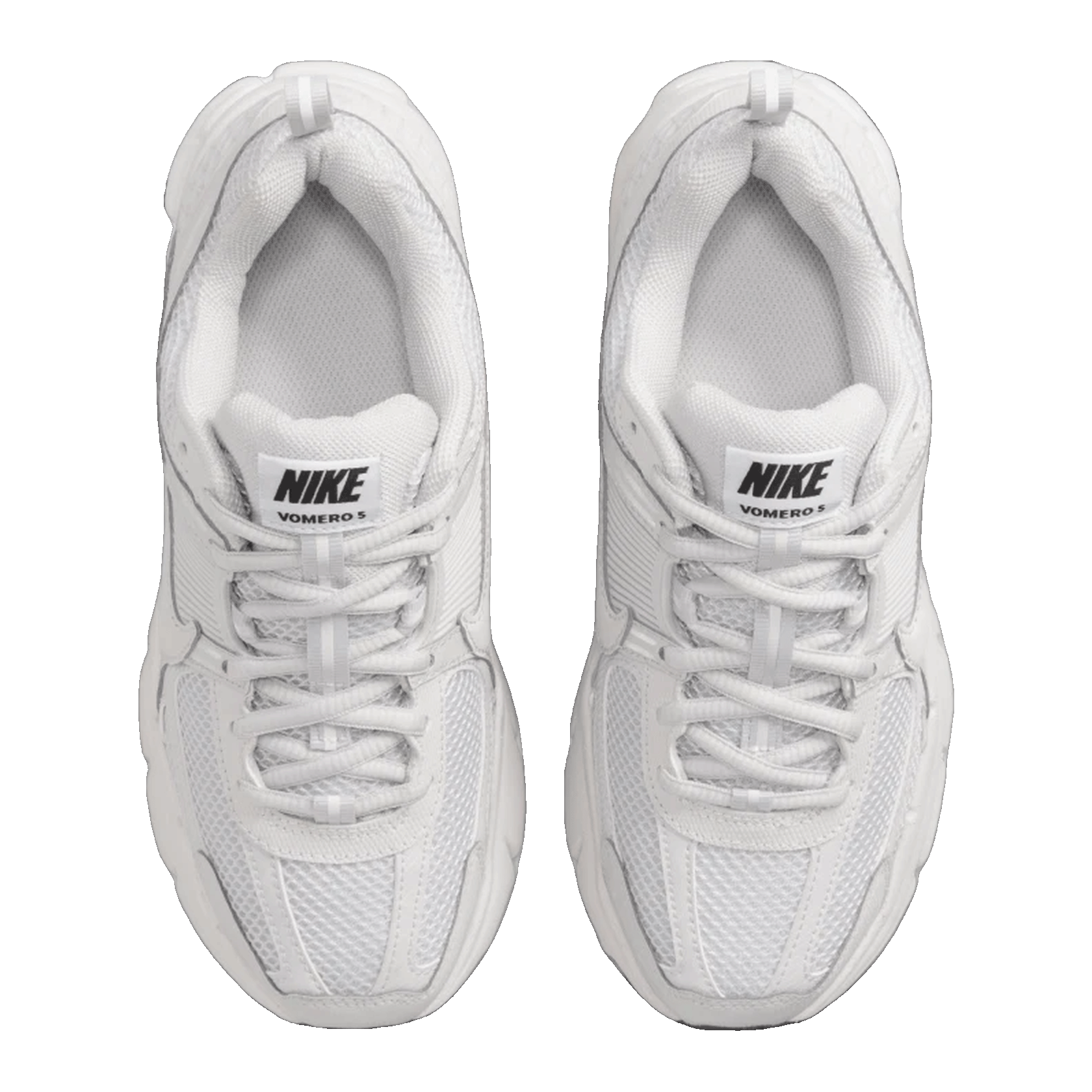 Nike Zoom Vomero 5 White Vast Grey (GS) Oben HF6998-100