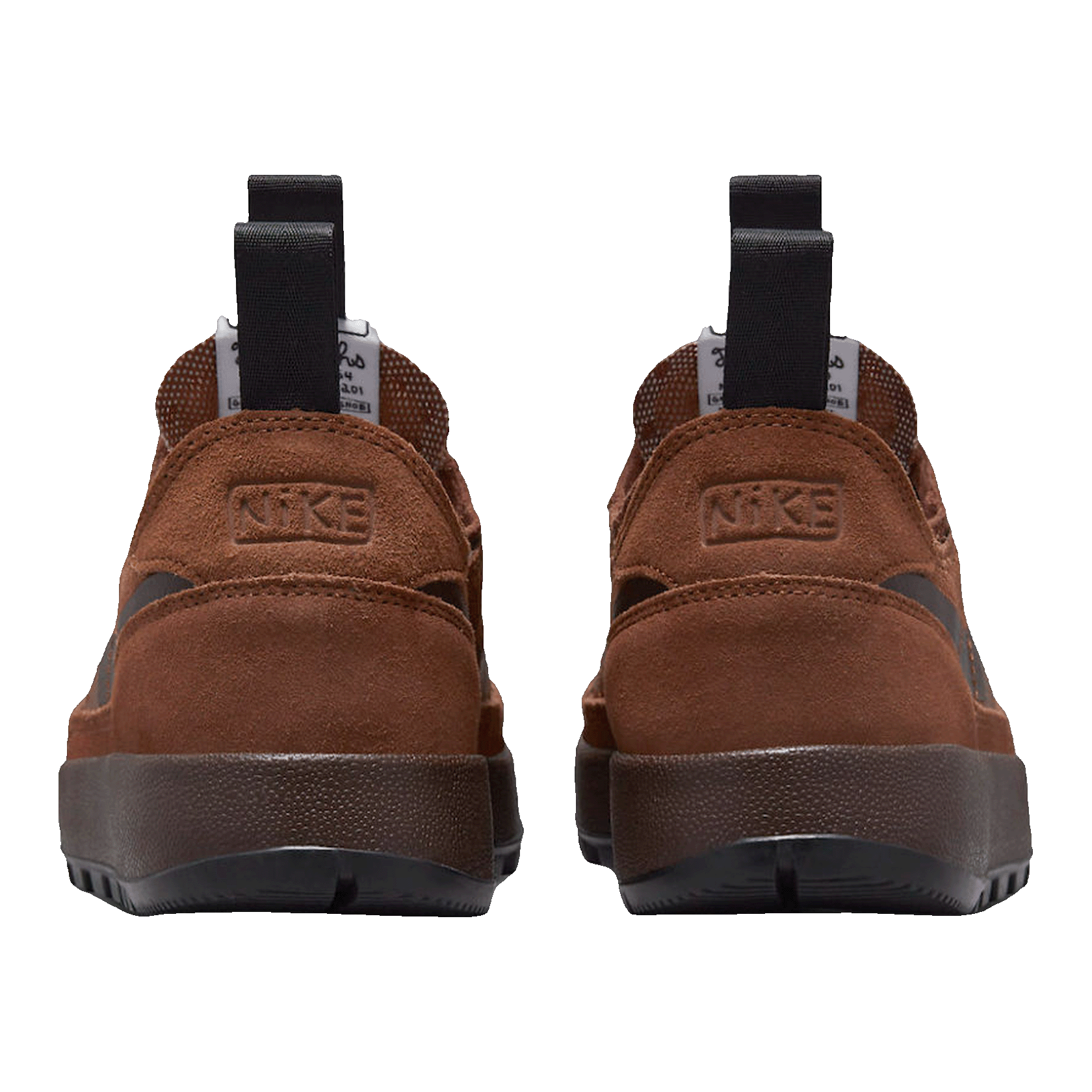 NikeCraft General Purpose Shoe Tom Sachs Field Brown Back