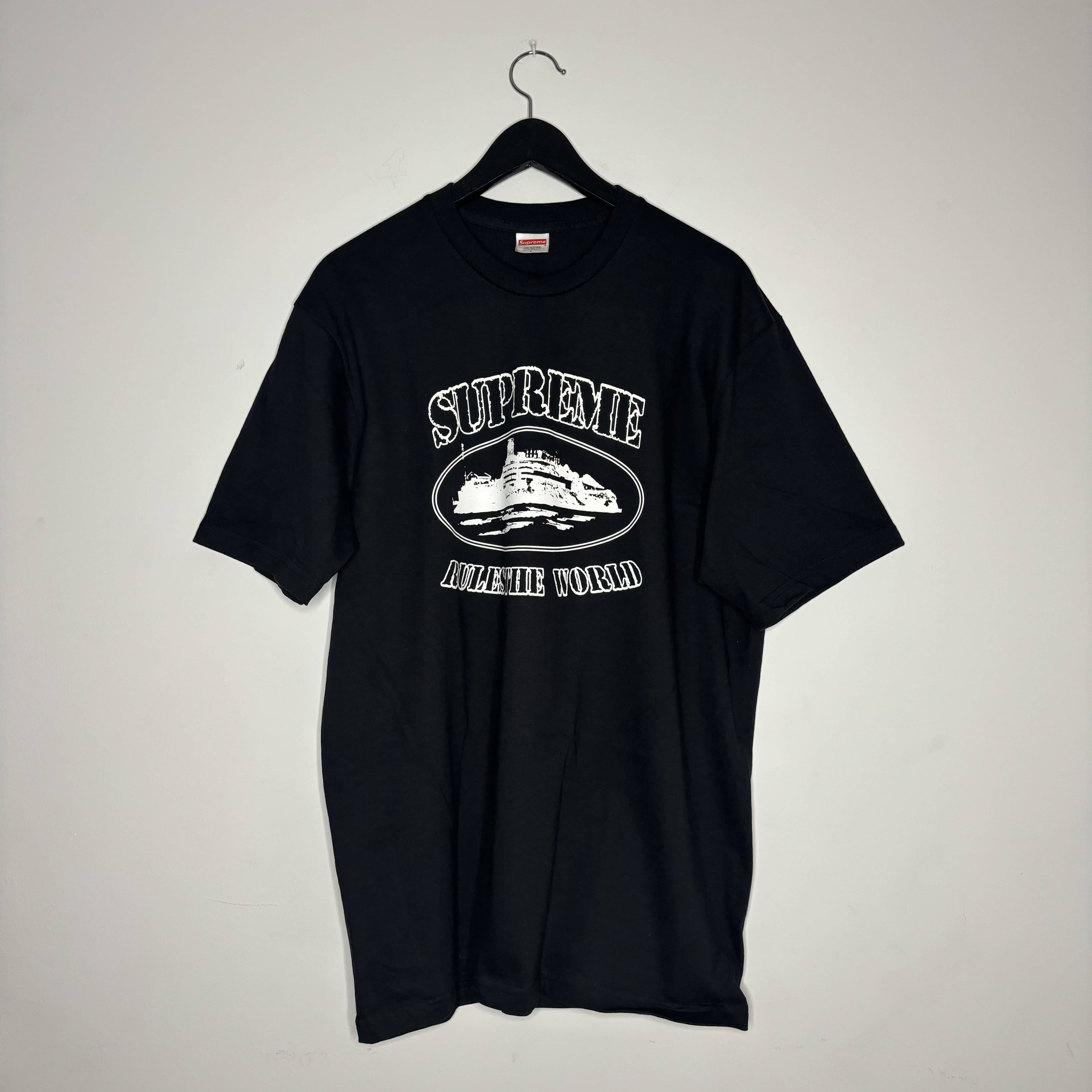 Supreme Corteiz Rules The World Tee Black – Forty Four