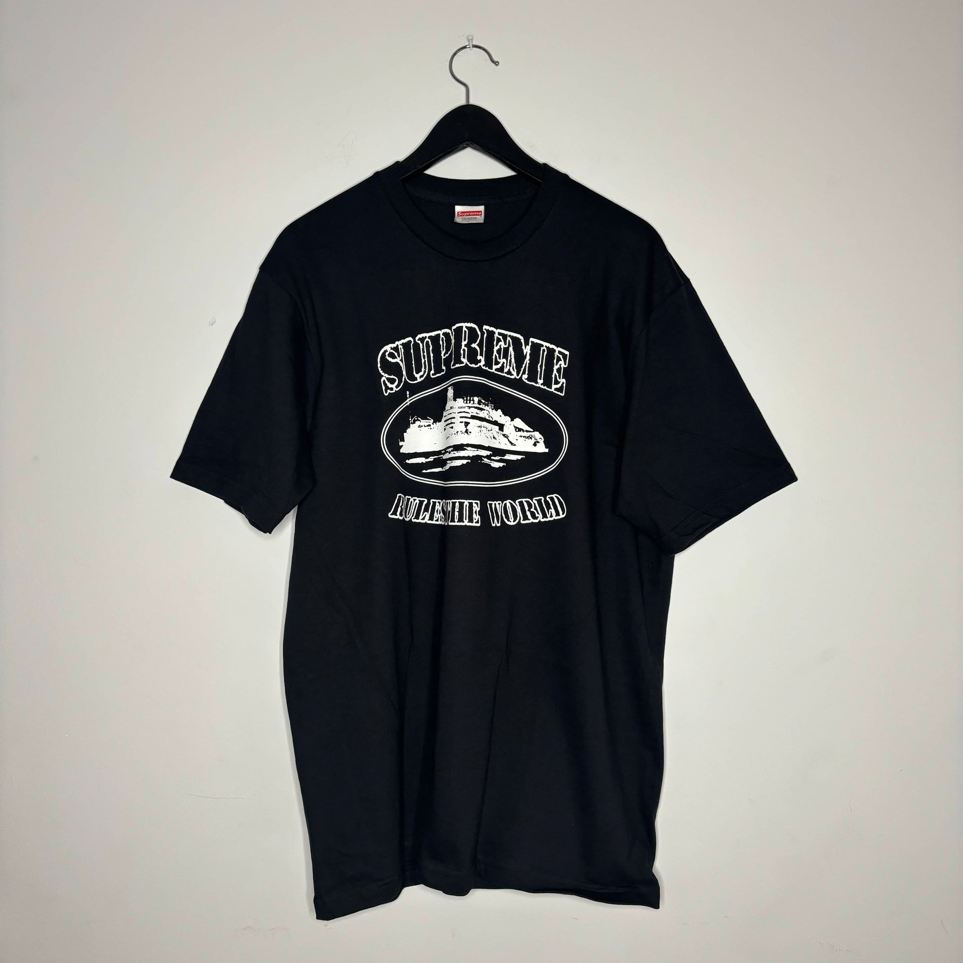 Supreme Corteiz Rules The World Tee Black - Main Image
