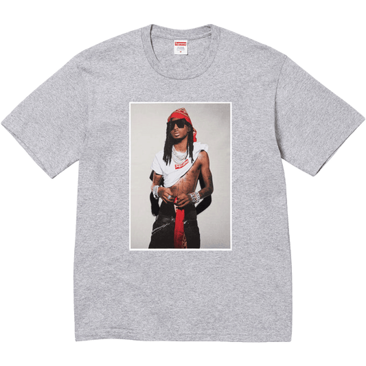 Supreme Playboi Carti Tee Heather Grey