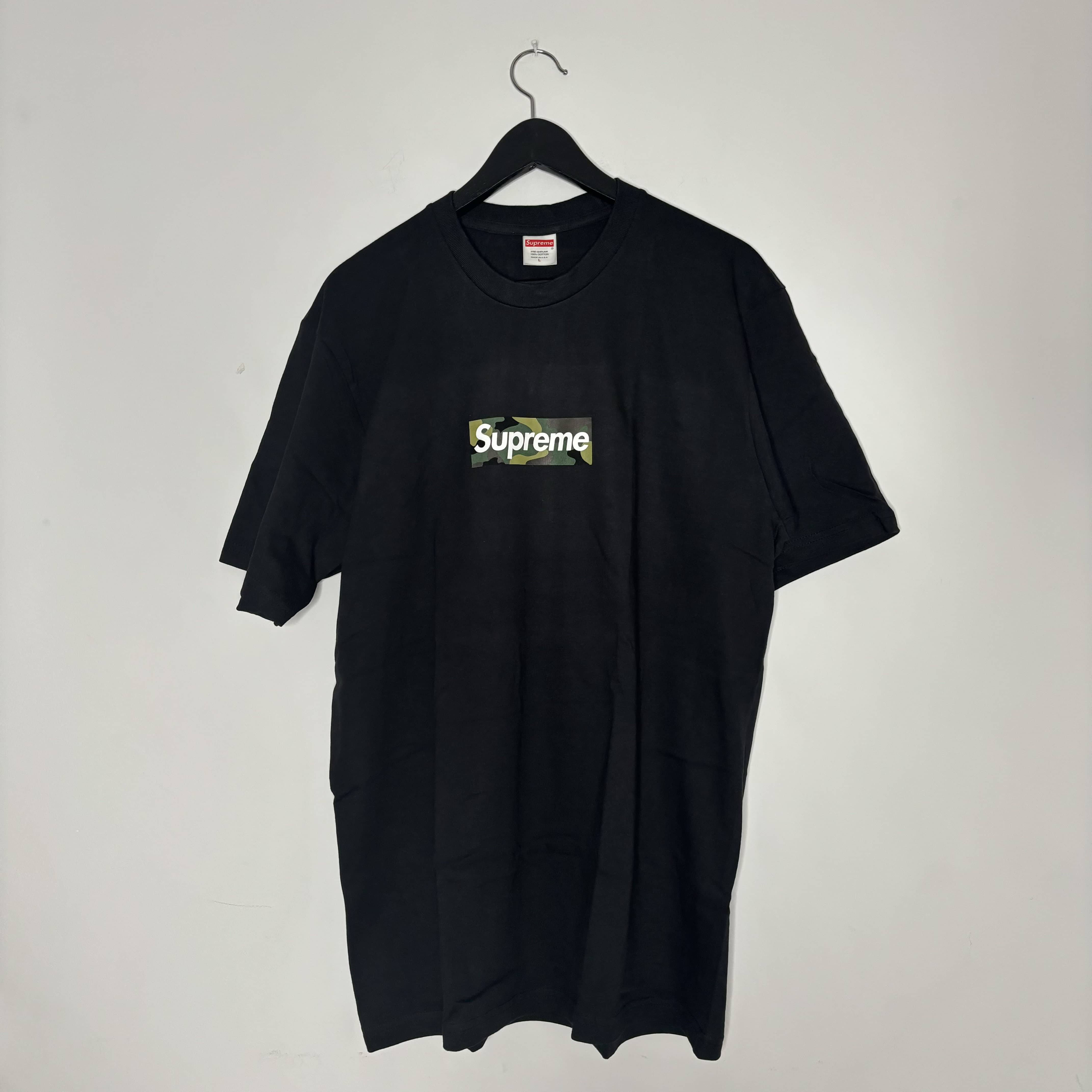 Black on black box logo on sale