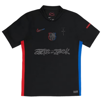 Travis Scott x FC Barcelona 2024/25 Match Away Cactus Jack Jersey Travis Scott x FC Barcelona 2024/25 Match Away Cactus Jack Jersey