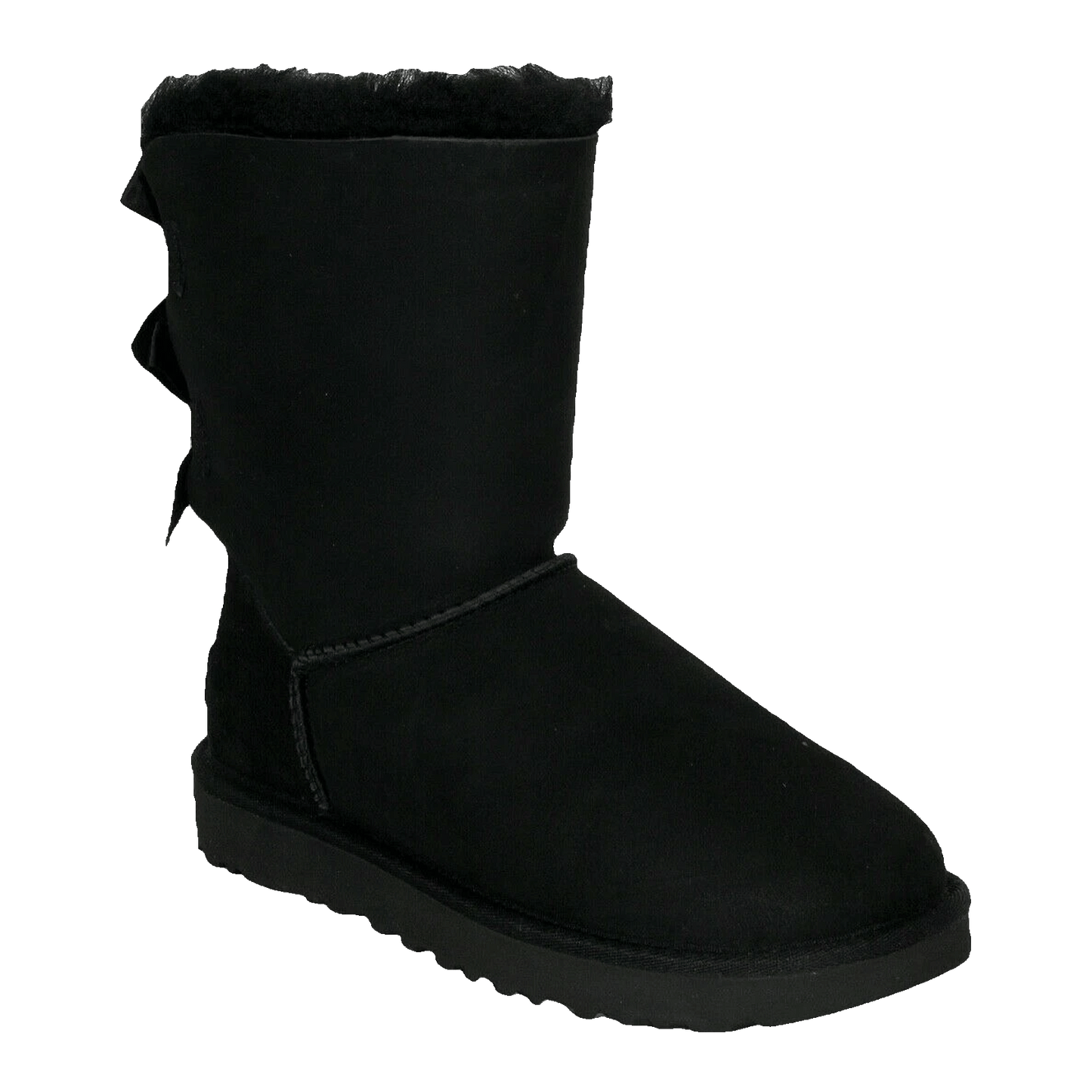 UGG Bailey Bow II Boot Black (W) Side