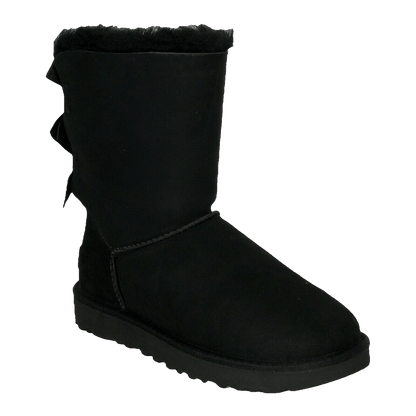 UGG Bailey Bow II Boot Black (W) Side