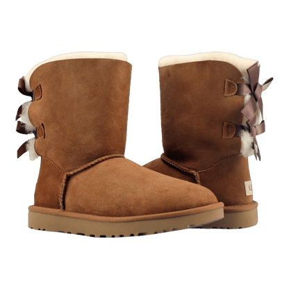 UGG Bailey Bow II Boot Chestnut (W) Side