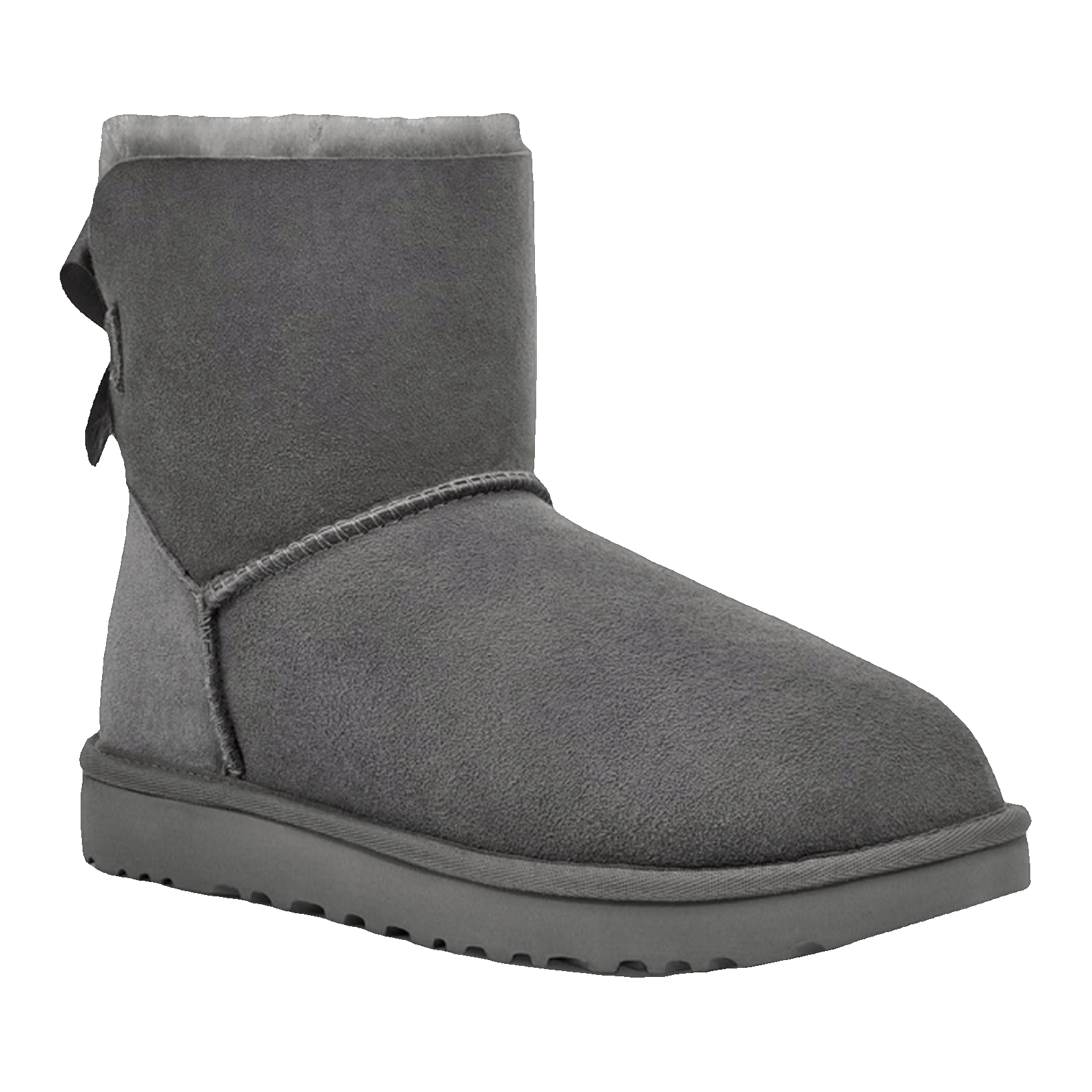 UGG Bailey Bow II Boot Grey (W) Side