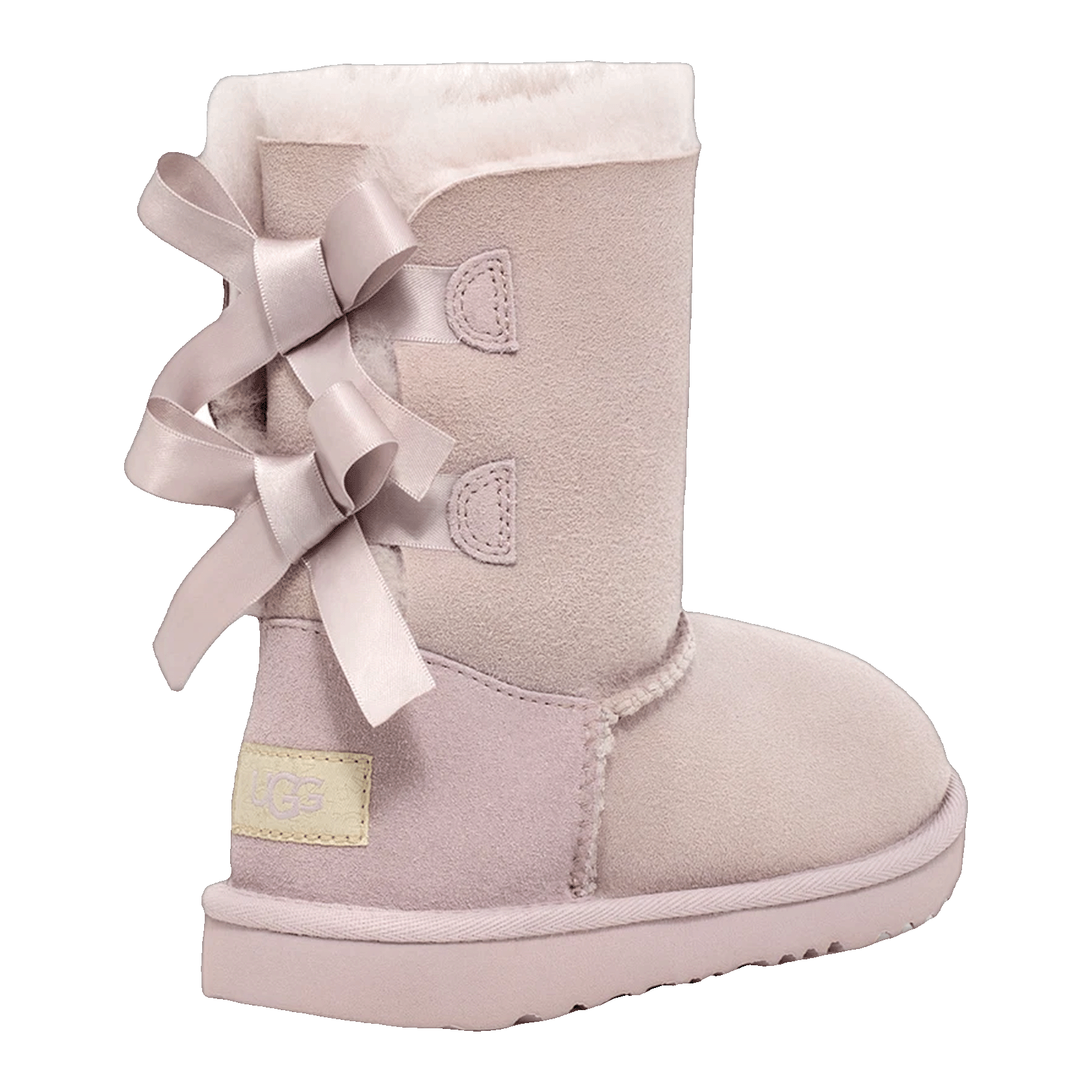 UGG Bailey Bow II Boot Pale Smoke (W) Back