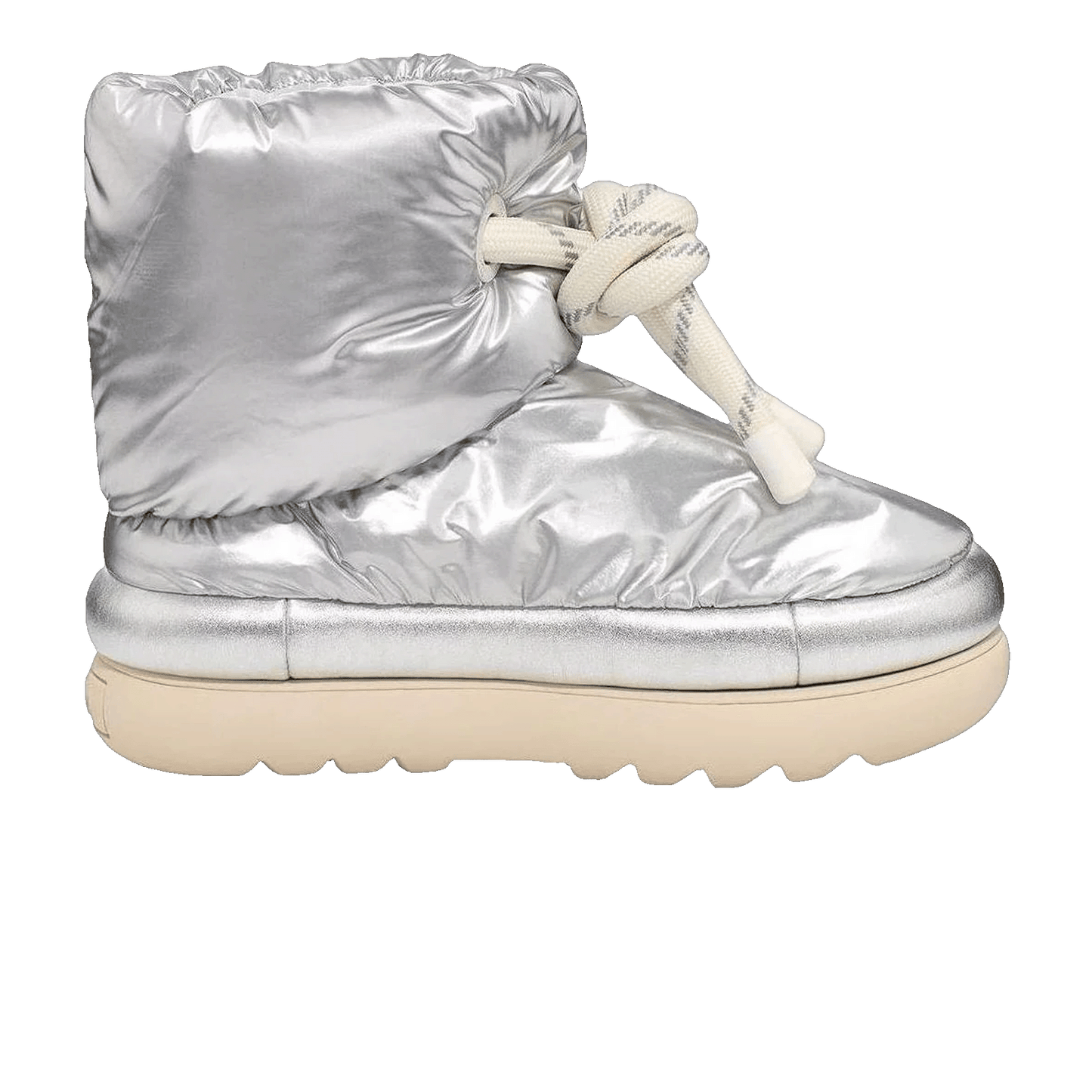 UGG Classic Maxi Short Boot Metallic Silver (W)