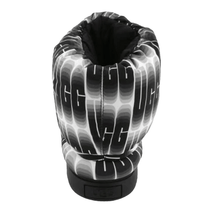 UGG Classic Maxi Wavelength Short Boot Black White (W) Back