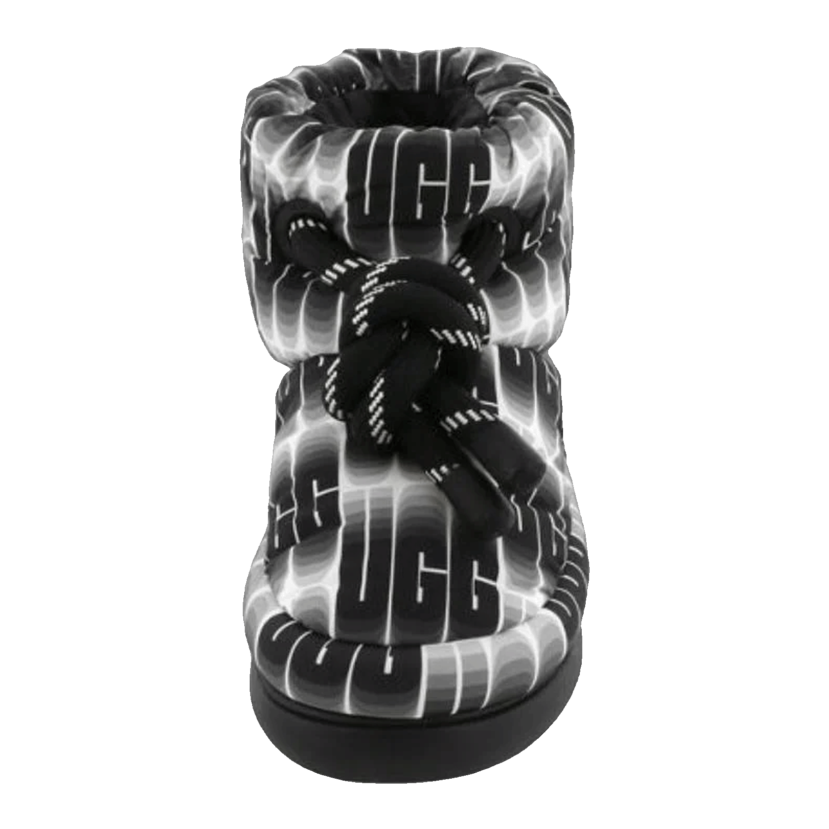 UGG Classic Maxi Wavelength Short Boot Black White (W) Oben