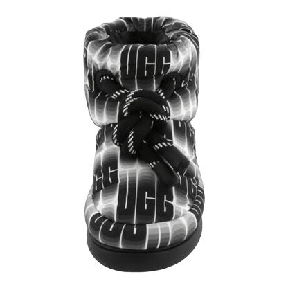 UGG Classic Maxi Wavelength Short Boot Black White (W) Oben