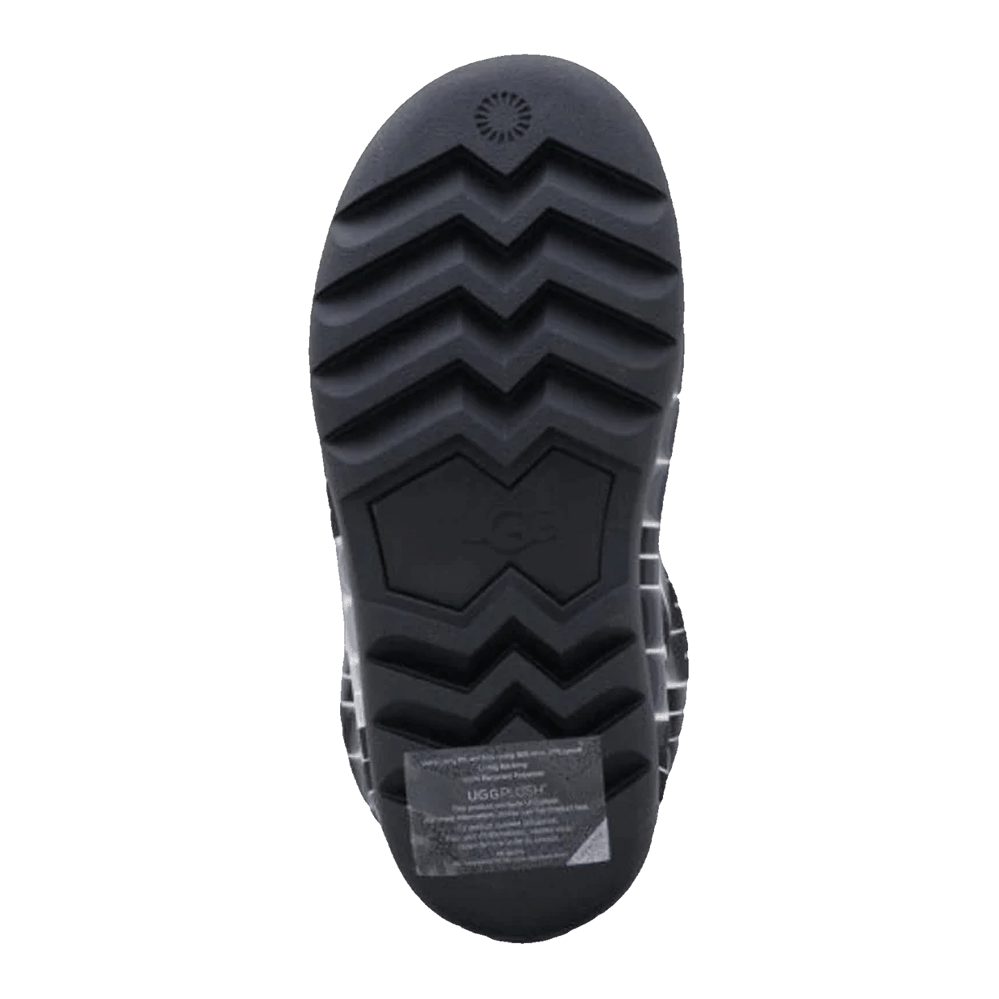 UGG Classic Maxi Wavelength Short Boot Black White (W) Sohle