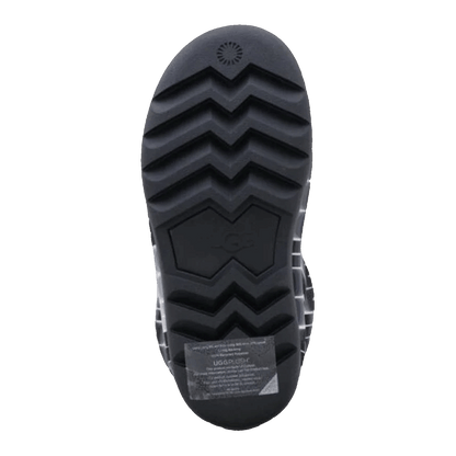 UGG Classic Maxi Wavelength Short Boot Black White (W) Sohle