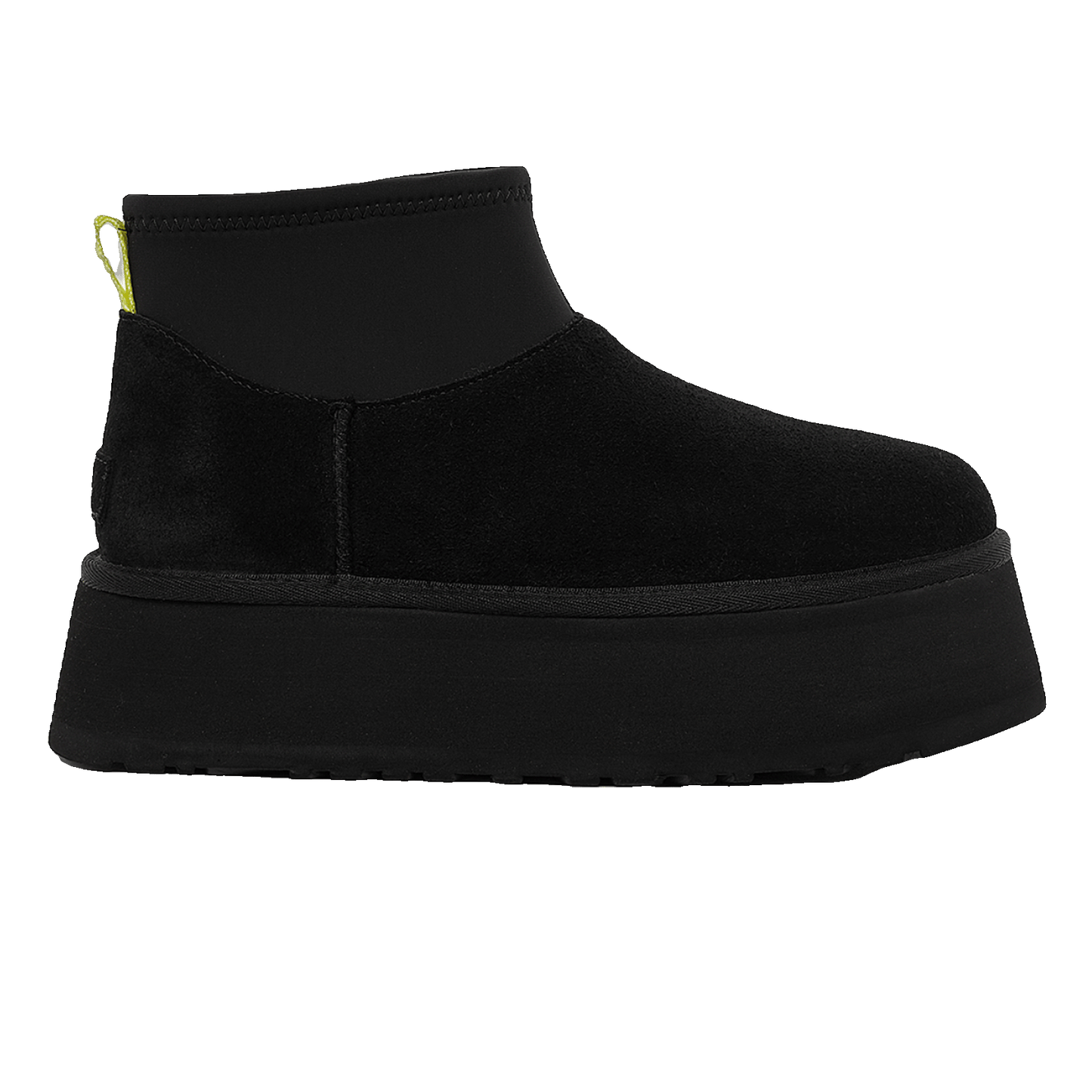 UGG Classic Mini Dipper Boot Black Yellow (W)