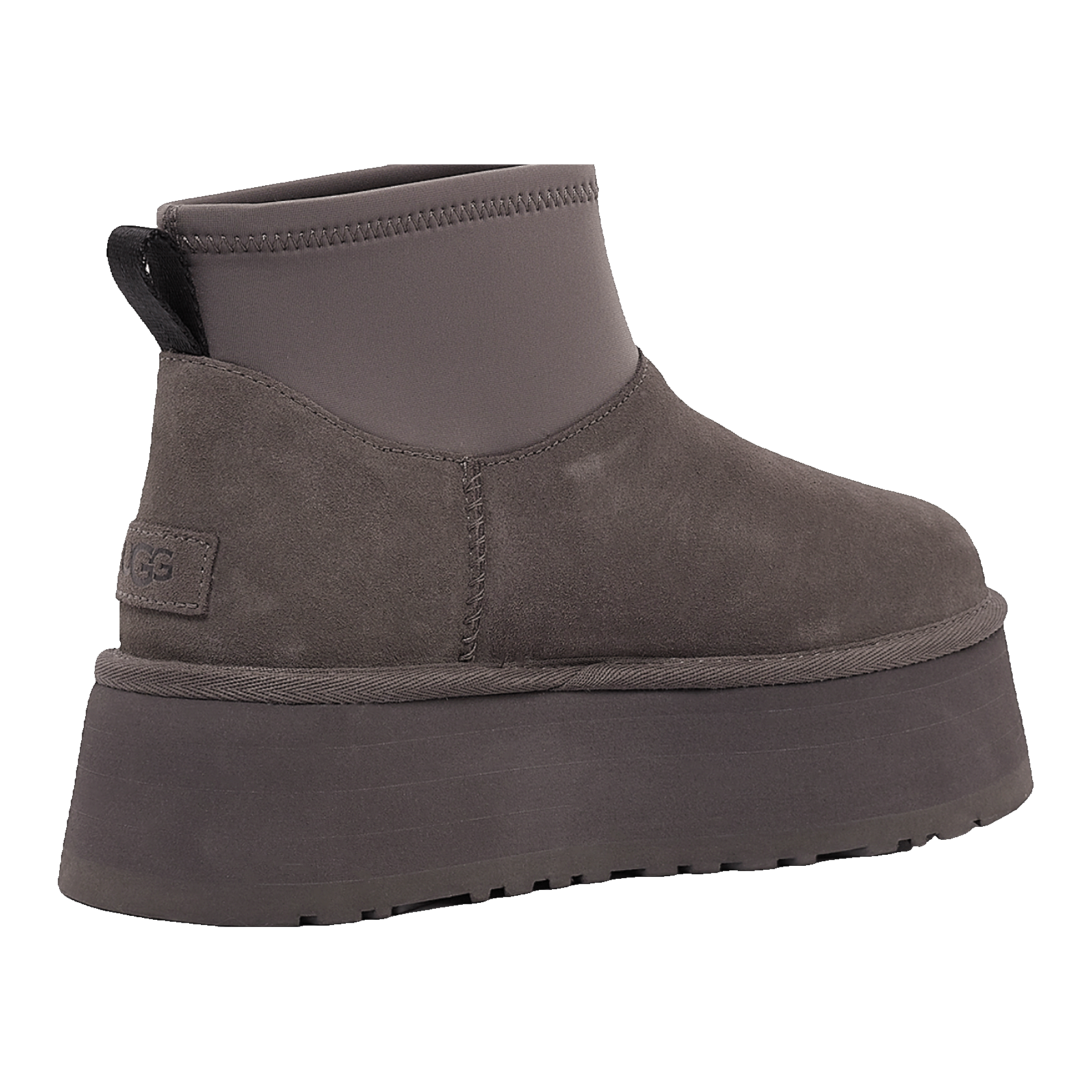 UGG Classic Mini Dipper Boot Thundercloud (W) Back