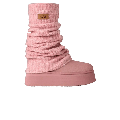 UGG Classic Mini Dipper Legwarmer Boot Pink Dawn (W)
