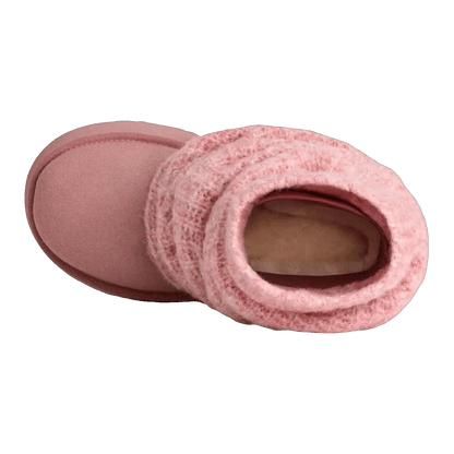 UGG Classic Mini Dipper Legwarmer Boot Pink Dawn (W) Sohle