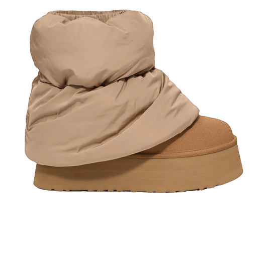 UGG Classic Mini Dipper Puffer Boot Amphora Chestnut (W)