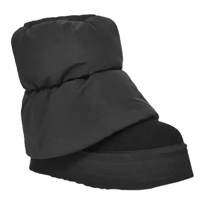 UGG Classic Mini Dipper Puffer Boot Black (W) Side