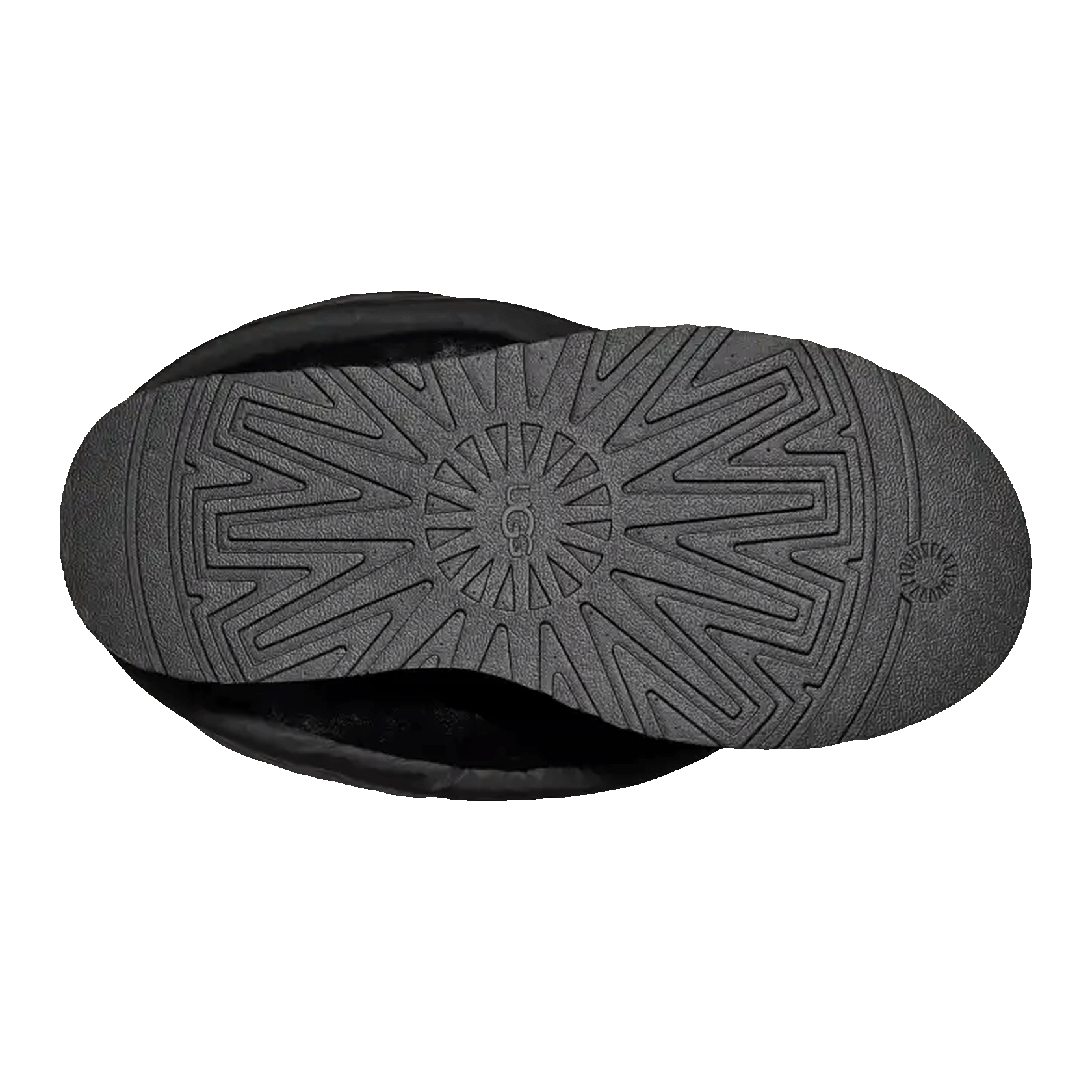 UGG Classic Mini Dipper Puffer Boot Black (W) Sohle