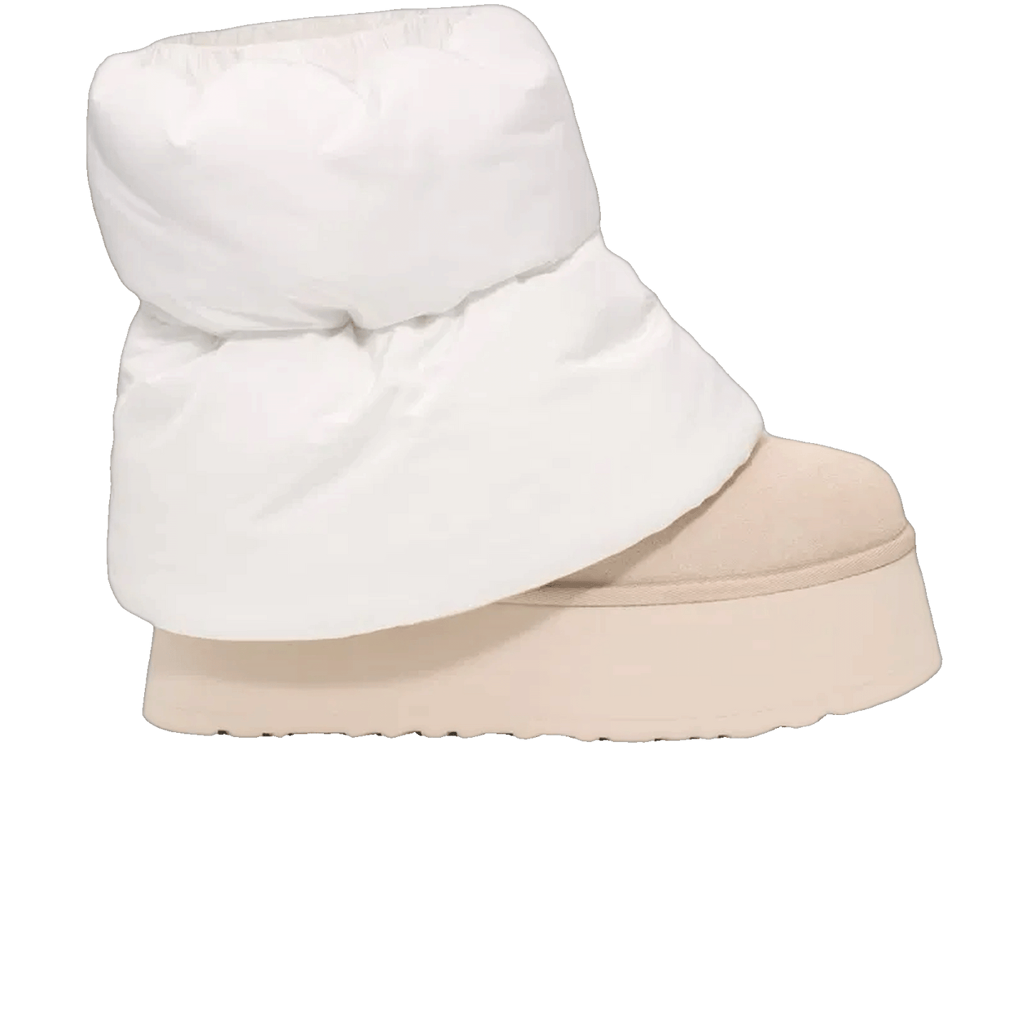 UGG Classic Mini Dipper Puffer Boot White Ceramic (W)