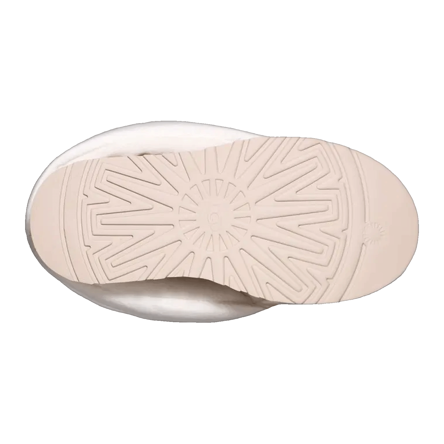 UGG Classic Mini Dipper Puffer Boot White Ceramic (W) Sohle