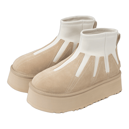 UGG Classic Mini Dipper Sunwave Boot Mustard Seed (W) Side