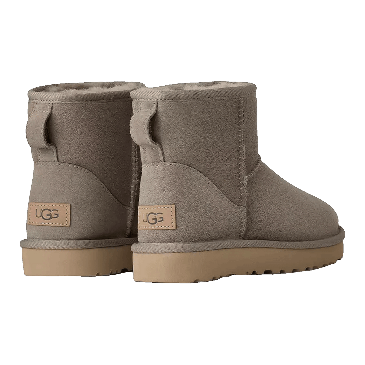 UGG Classic Mini II Boot Cobble Grey (W) Back