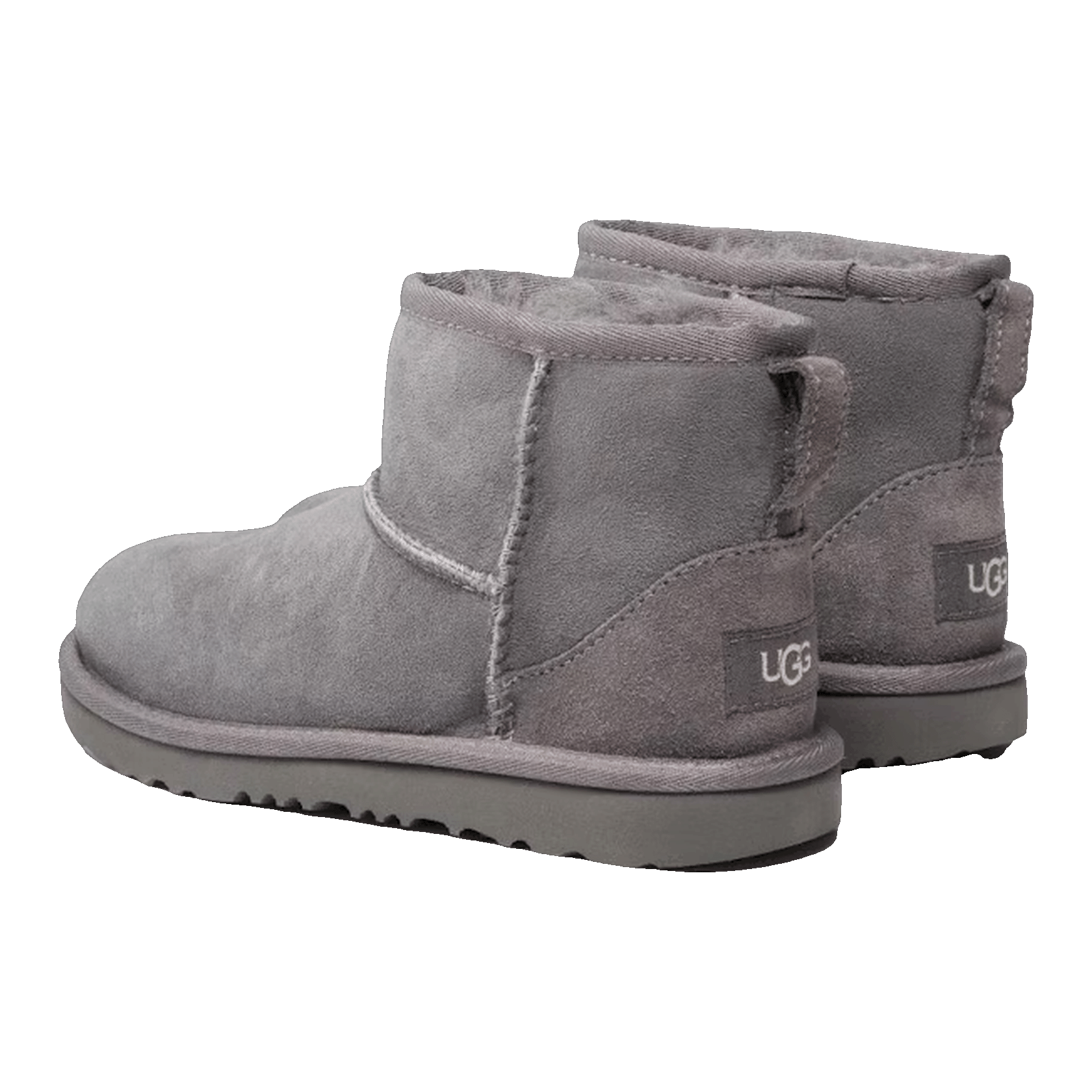 UGG Classic Mini II Boot Grey (Kids) Back