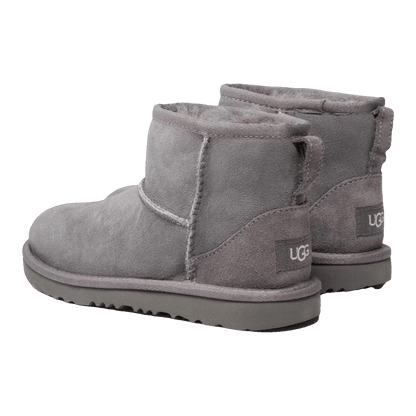 UGG Classic Mini II Boot Grey (Kids) Back