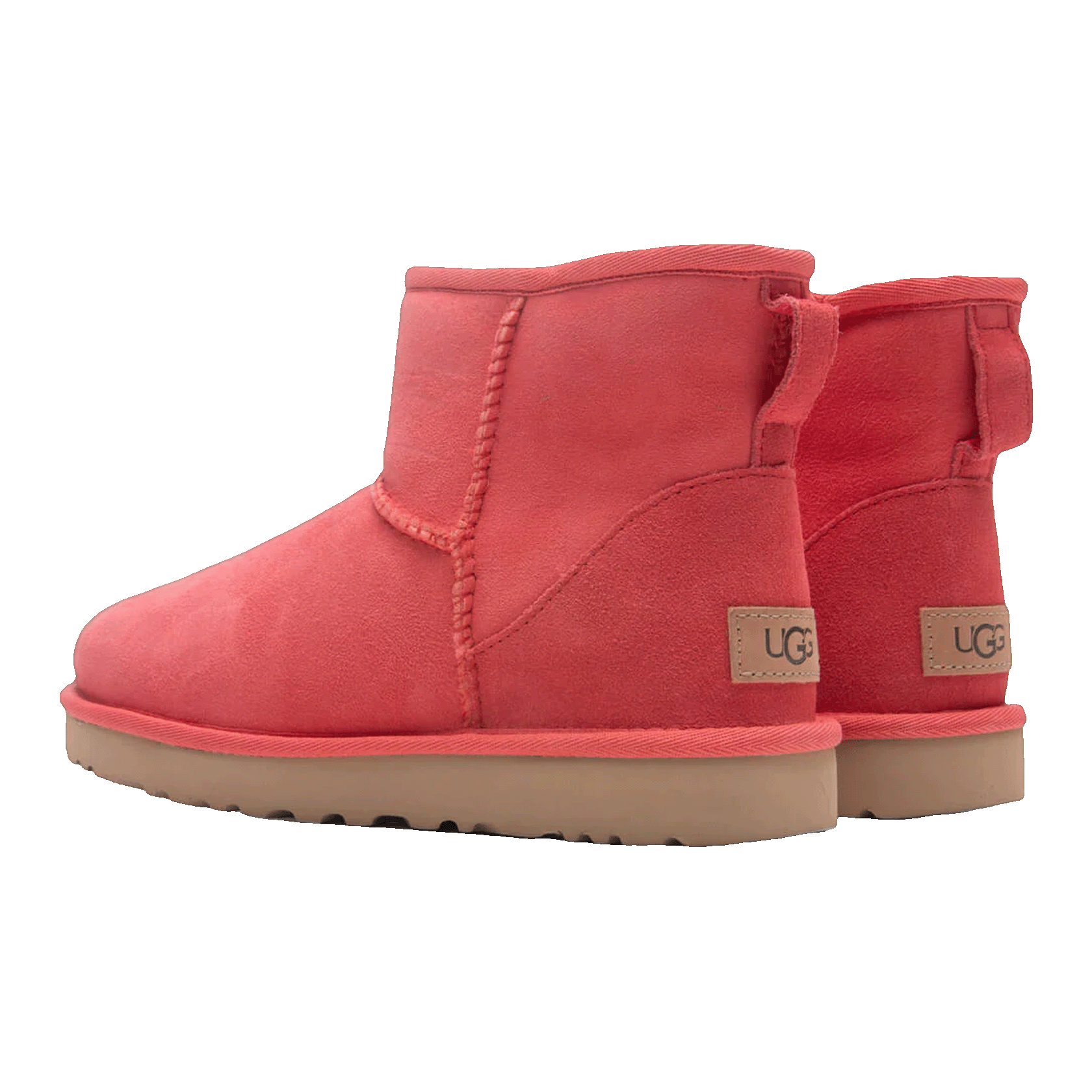 UGG Classic Mini II Boot Hibiscus Pink (W) Back