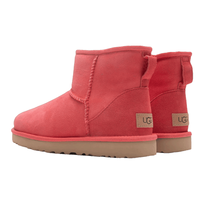 UGG Classic Mini II Boot Hibiscus Pink (W) Back