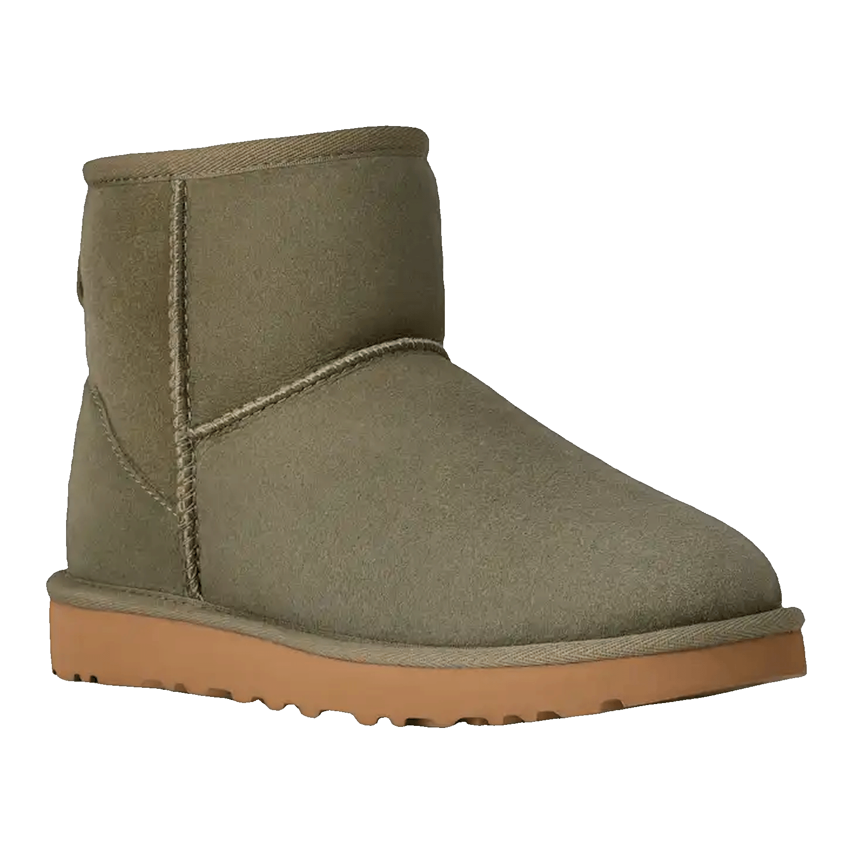 UGG Classic Mini II Boot Moss Green (W) (2025) Side
