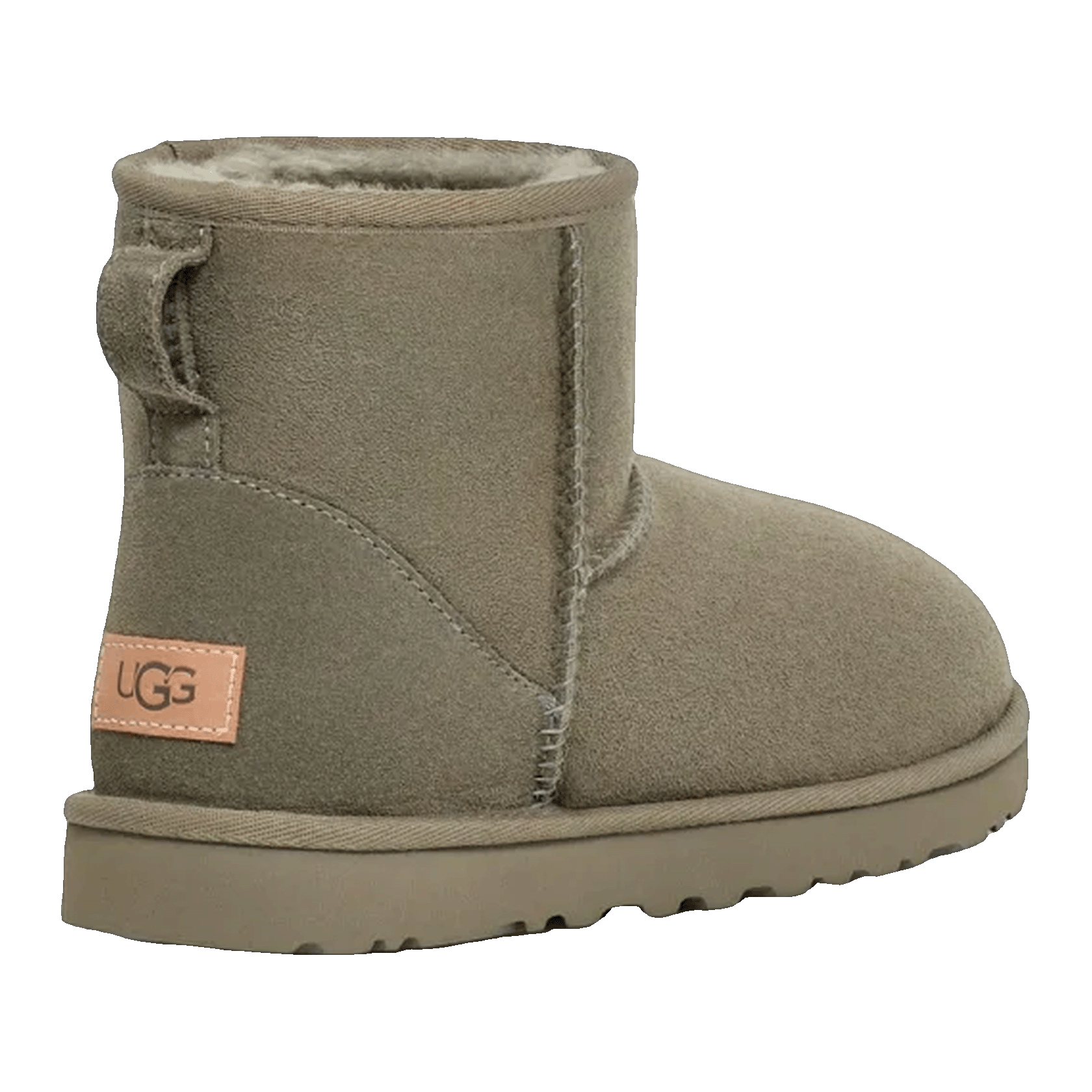 UGG Classic Mini II Boot Moss Green (W) Back